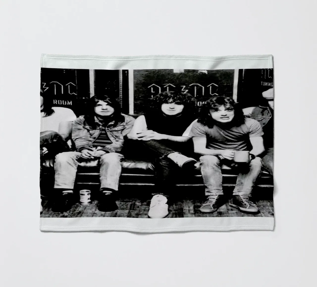 AC/DC fleecedeken van Gallery Print and Art Limited