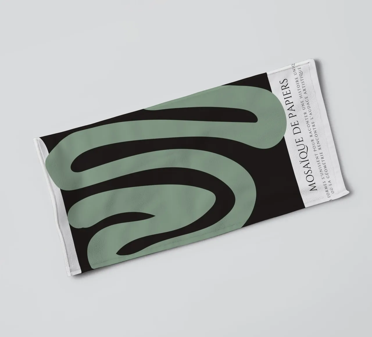 Rhythms of the unknown towel by RS LAB STUDIO