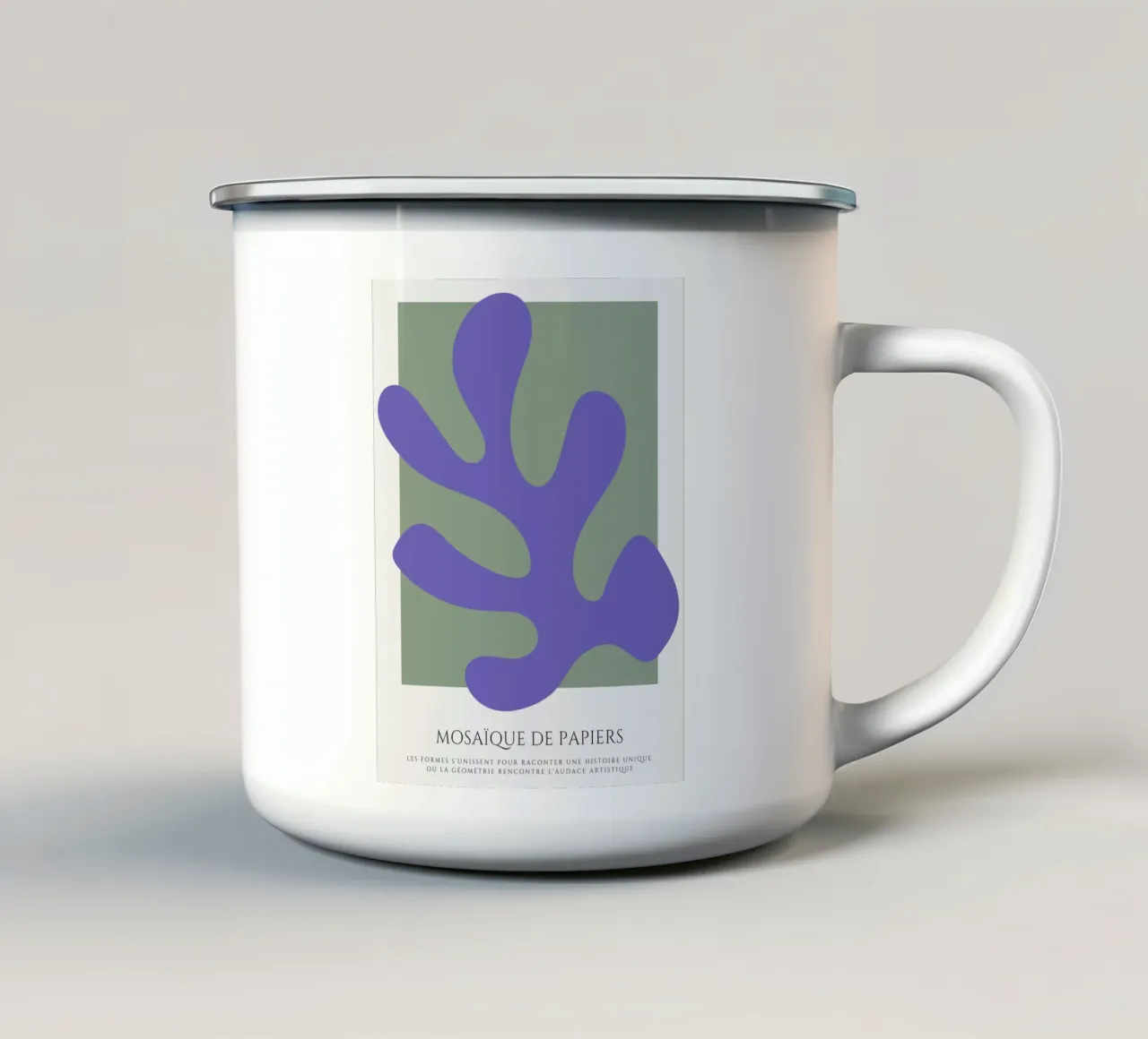 Fondere l'orizzonte tazza in smalto da RS LAB STUDIO