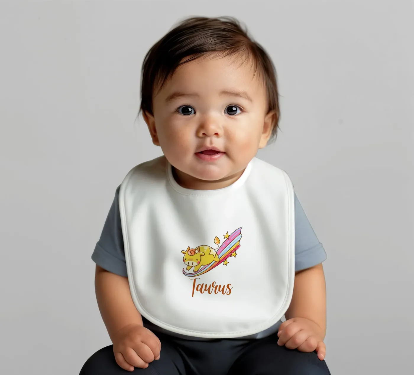 Taurus baby bib by Kiroiharu