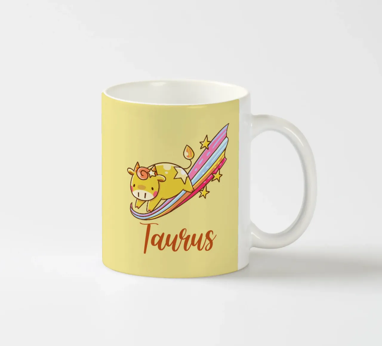 Taurus ceramic mug by Kiroiharu