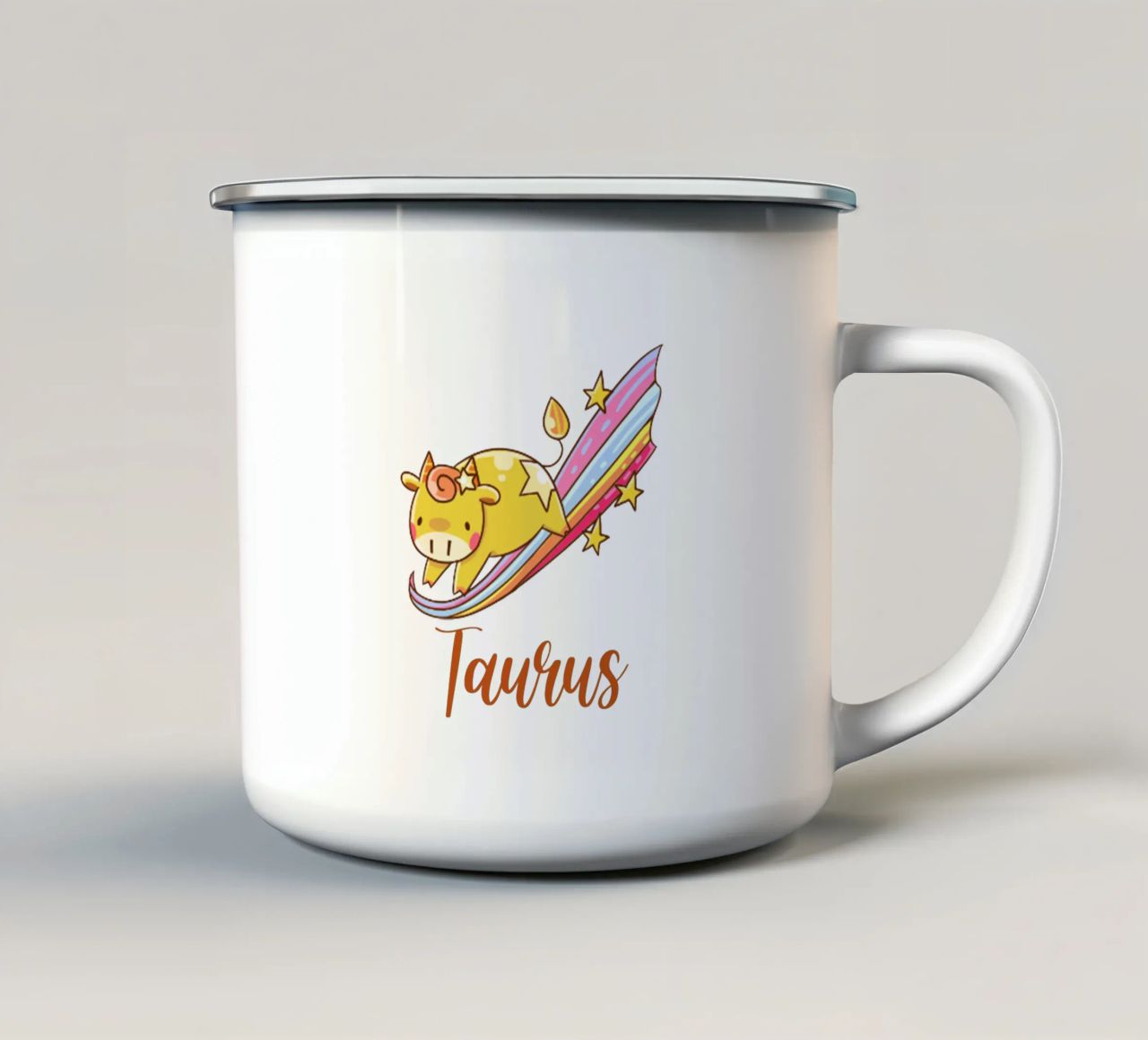 Toro tazza in smalto da Kiroiharu