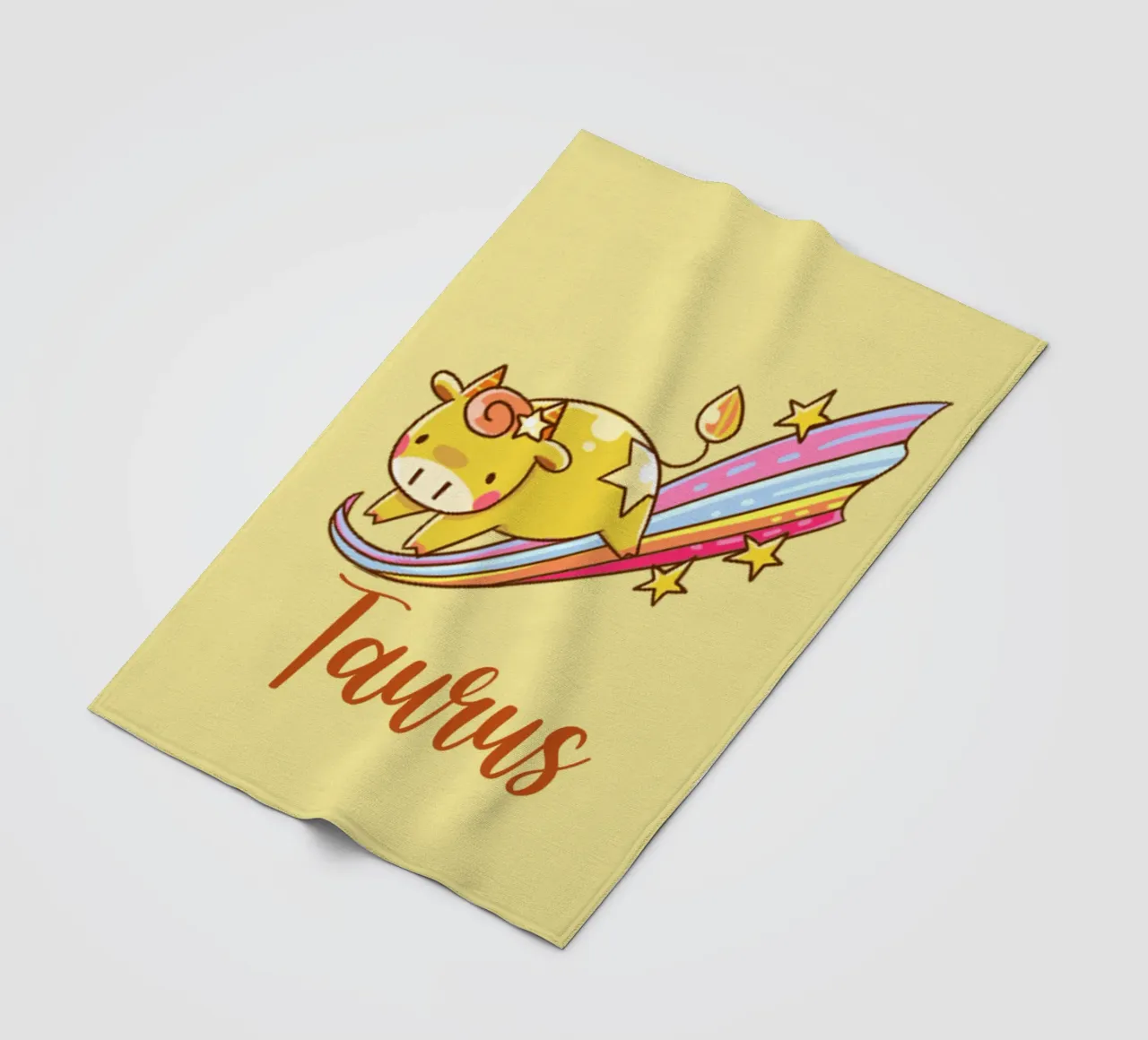 Stier Fleecedecke von Kiroiharu