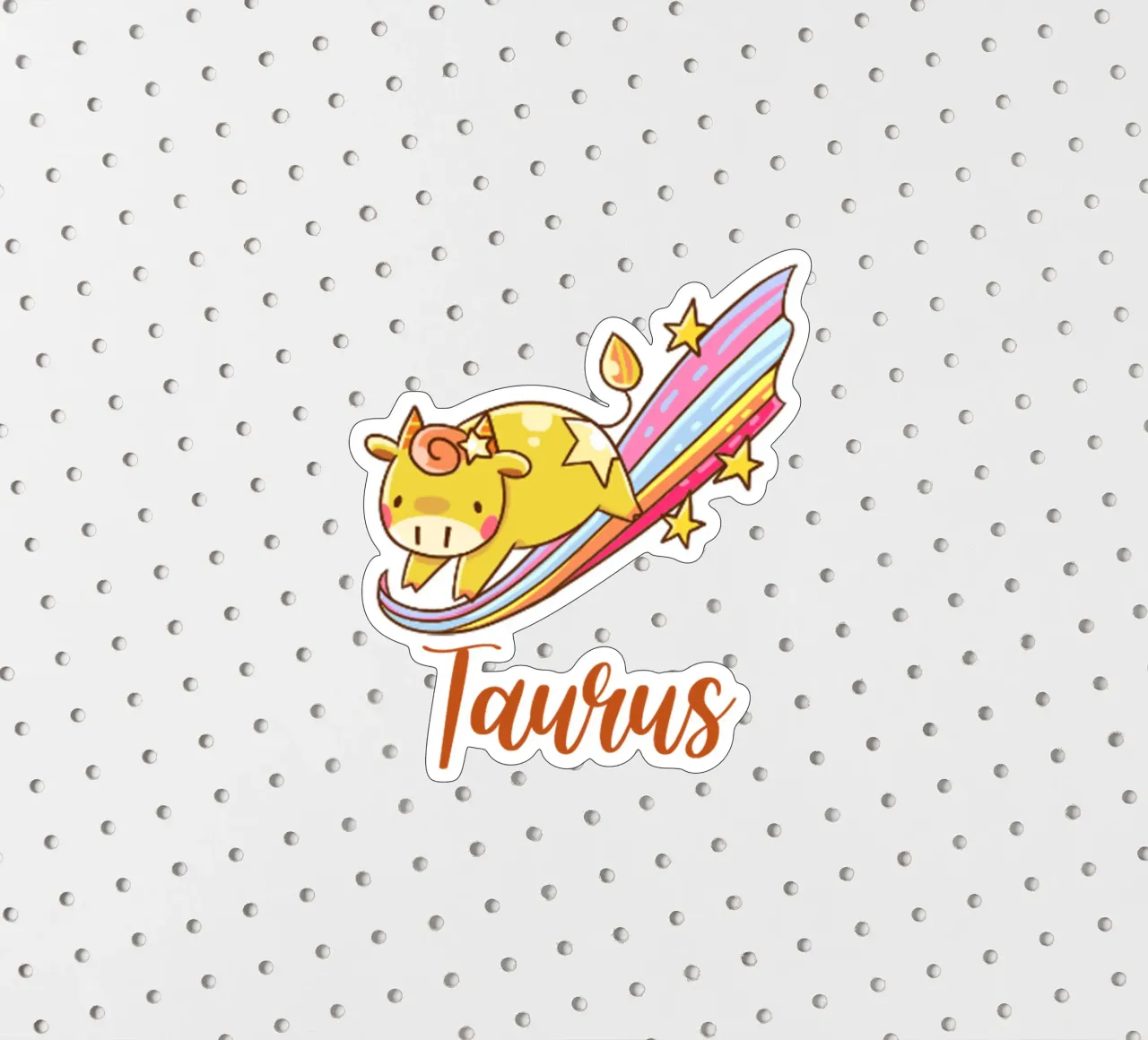 Taurus sticker by Kiroiharu