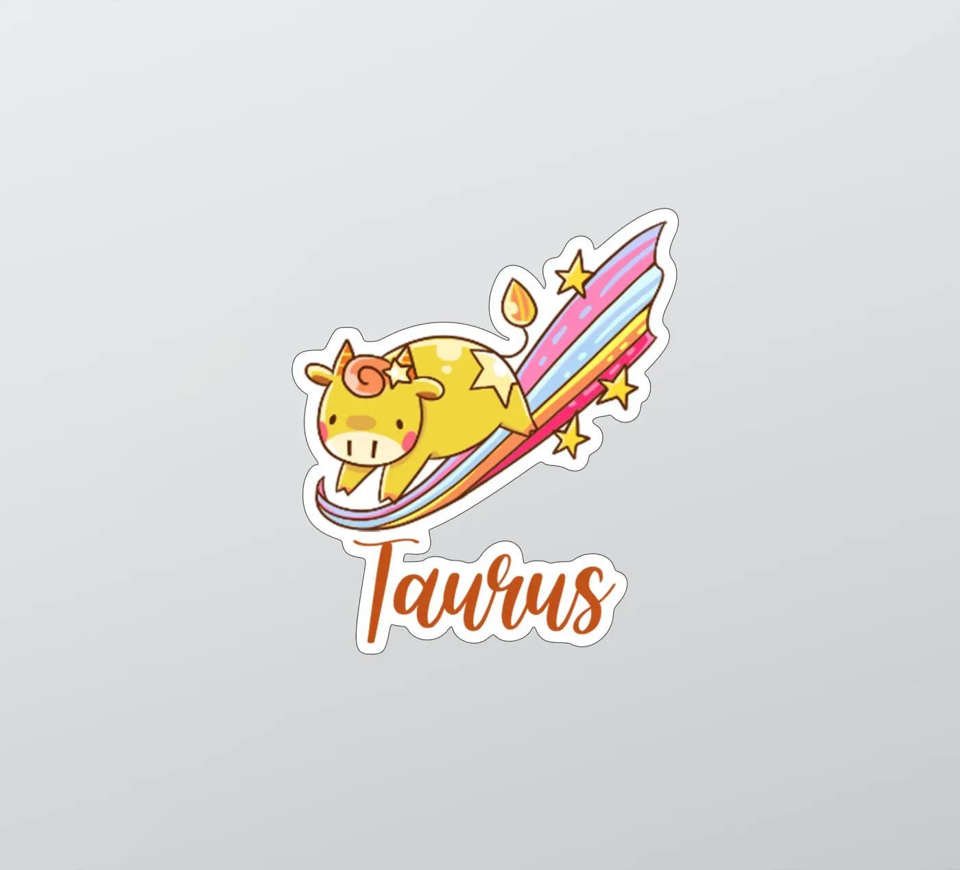 Taurus sticker by Kiroiharu