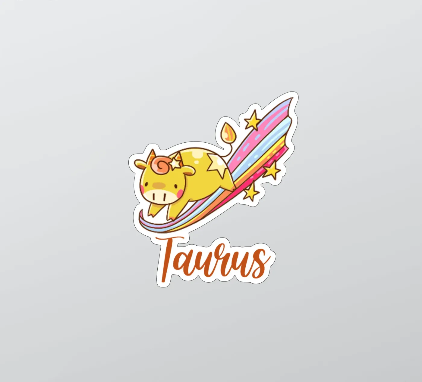 Taureau autocollant de Kiroiharu