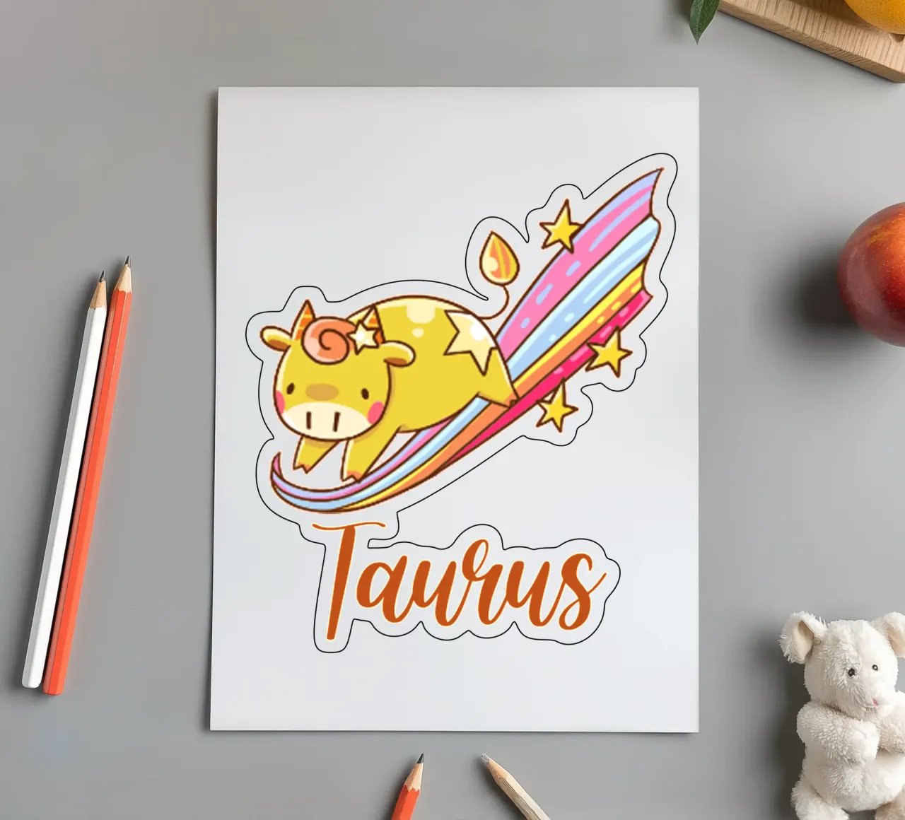 Taurus sticker sheet by Kiroiharu