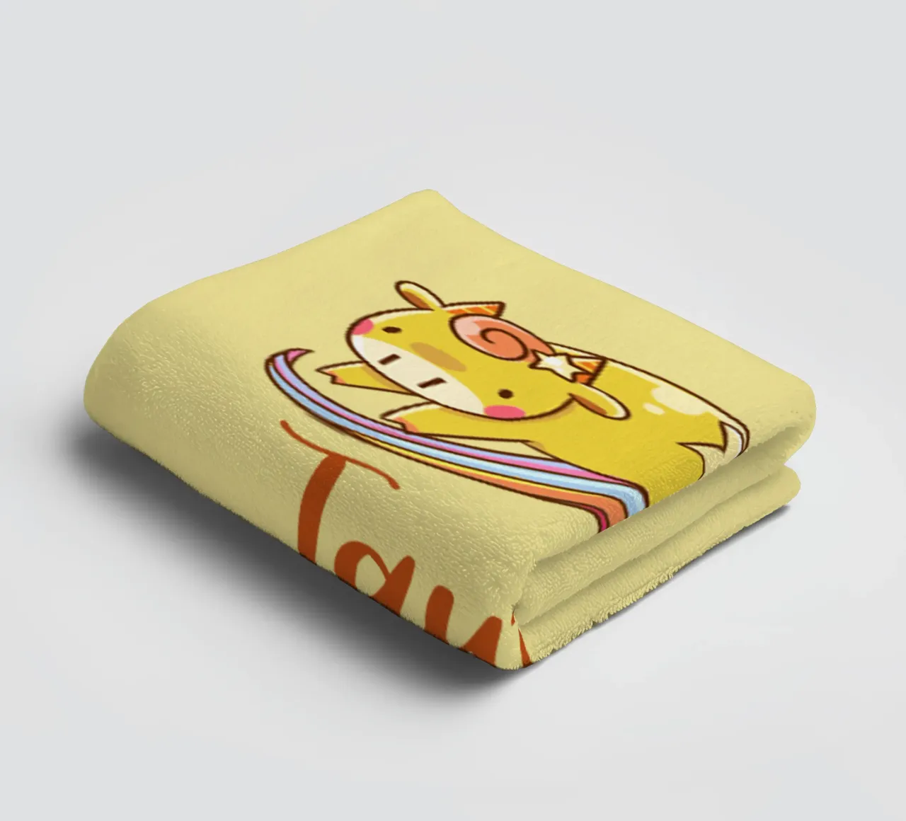 Taurus towel by Kiroiharu