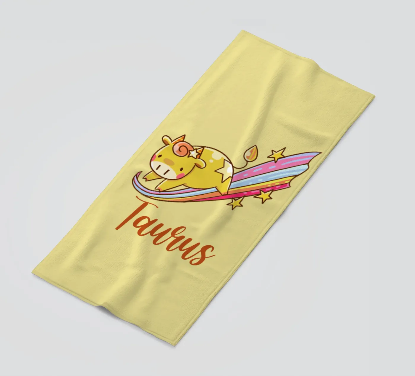 Taurus Strandtuch von Kiroiharu