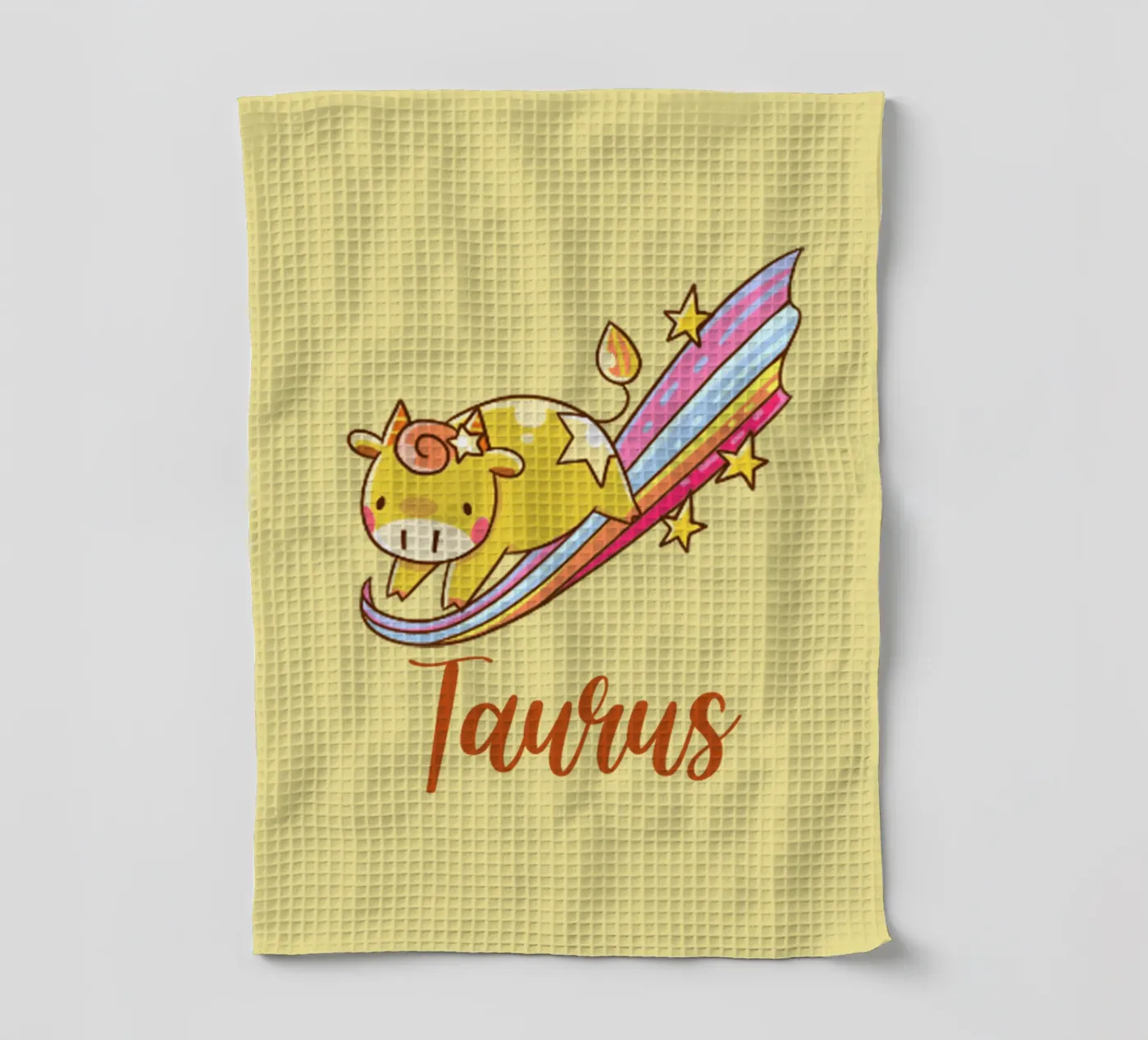 Stier Geschirrtuch von Kiroiharu