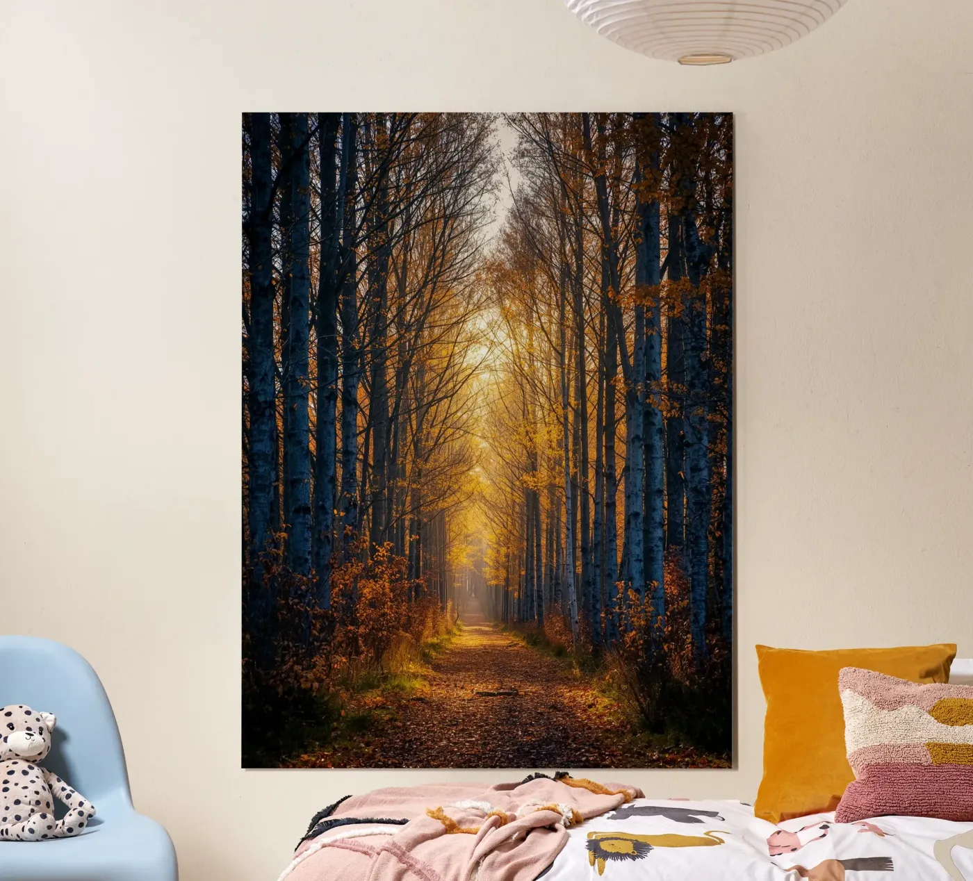 Waldweg Poster von FERNWEH