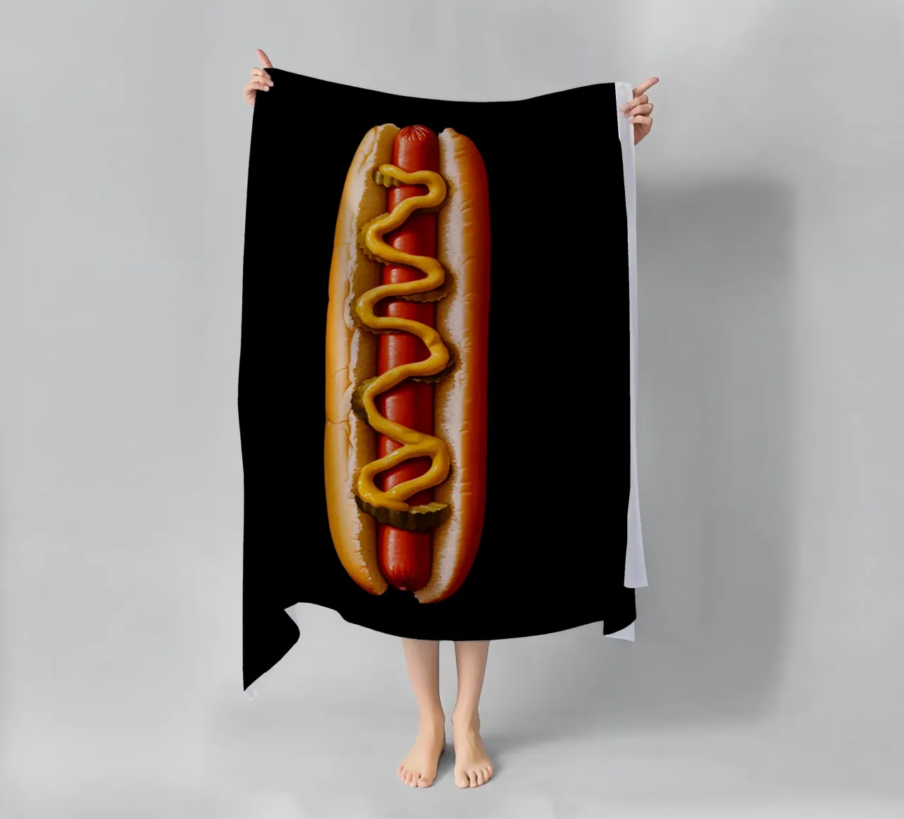 Hyperrealistic Hotdog | Food Portrait telo mare da Autofocus