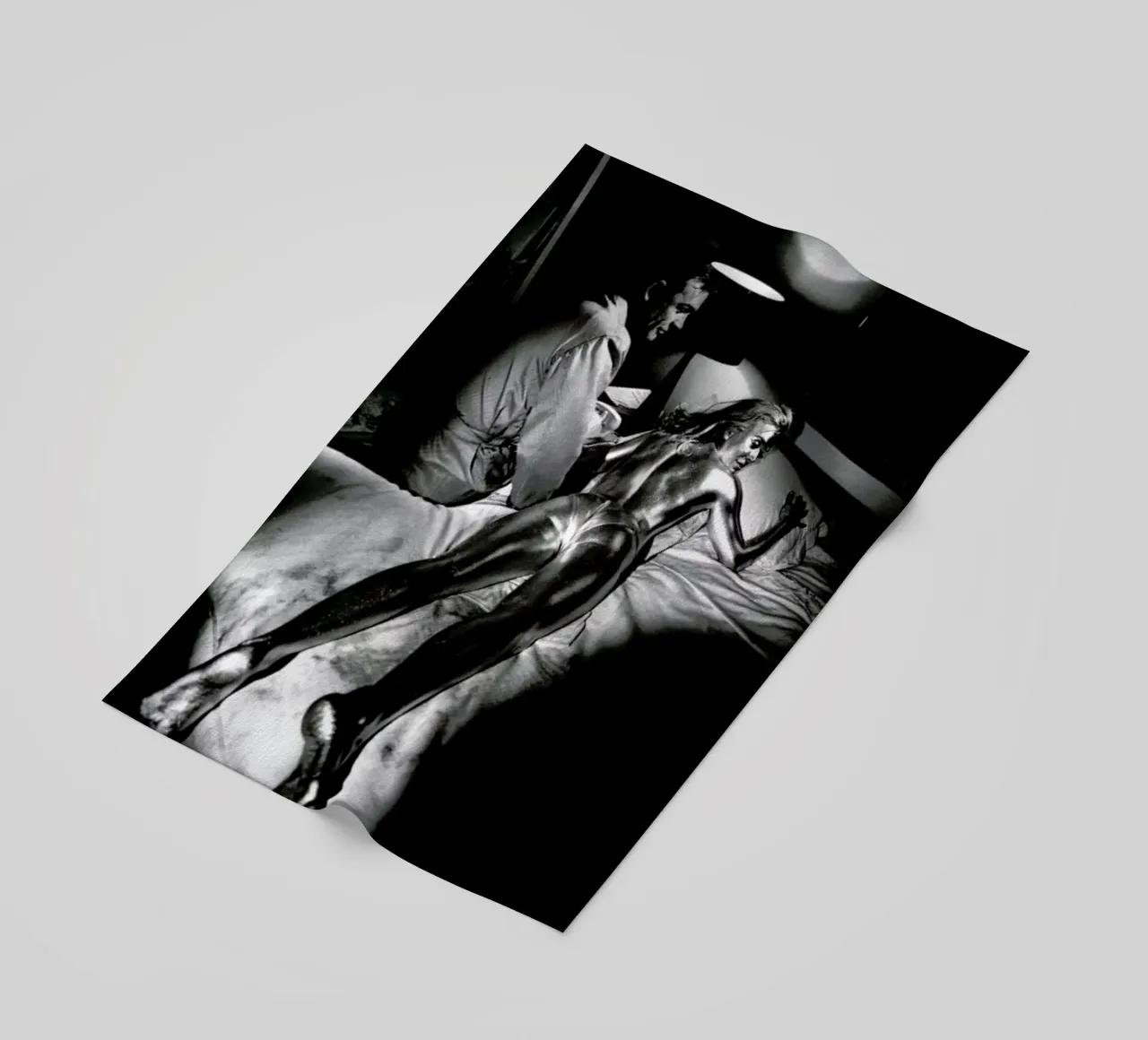 Sean Connery in Goldfinger, 1964 telo mare da Gallery Print and Art Limited