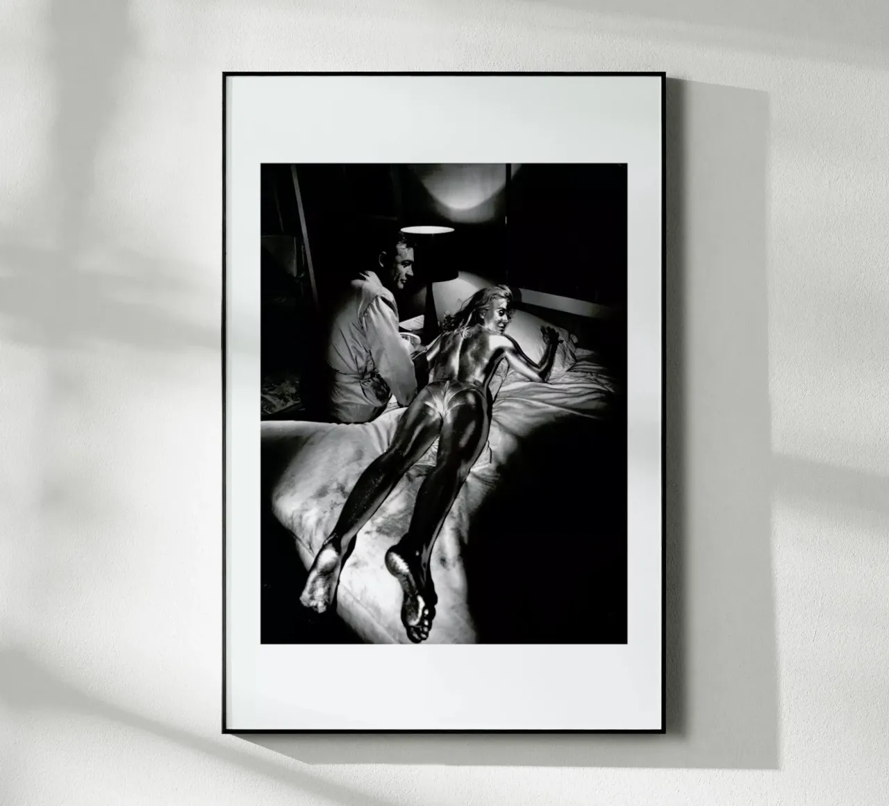 Sean Connery in Goldfinger, 1964 plexiglass da Gallery Print and Art Limited
