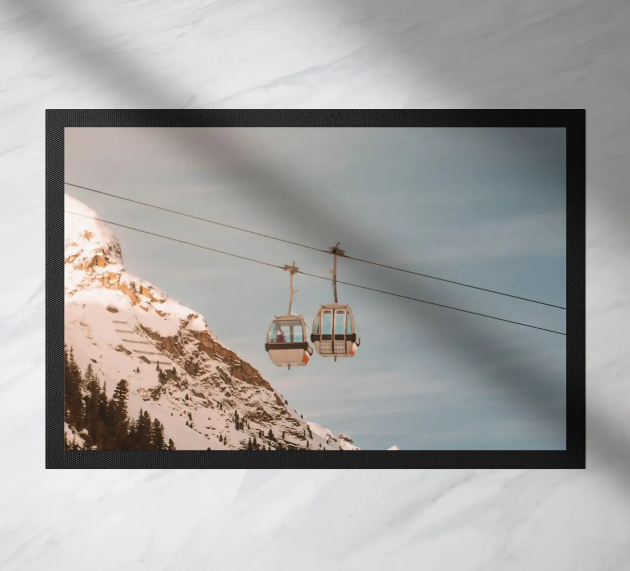 Austrian Winter doormat by Journey of Vanessa