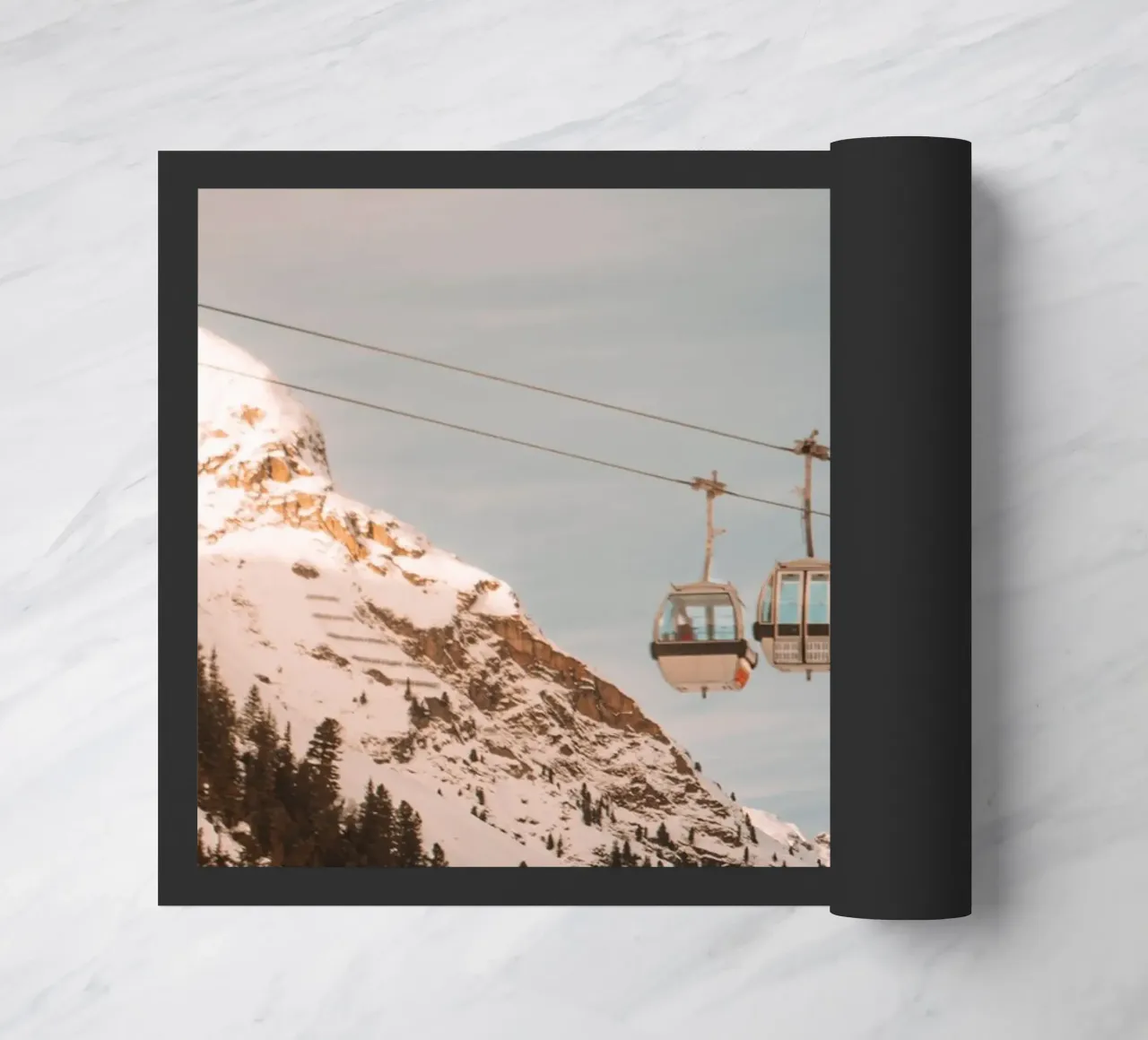 Austrian Winter doormat by Journey of Vanessa