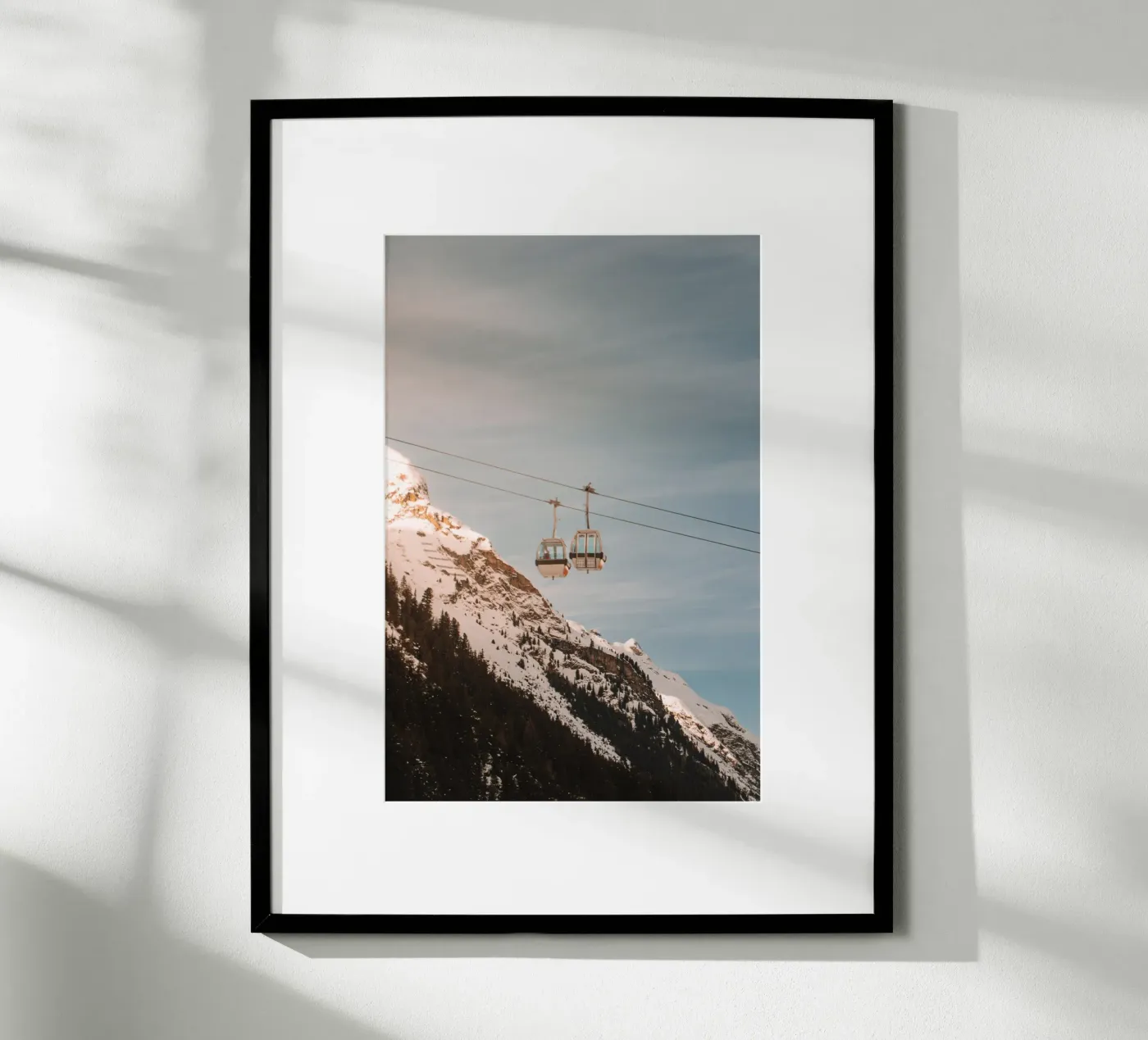 Austrian Winter poster van Journey of Vanessa