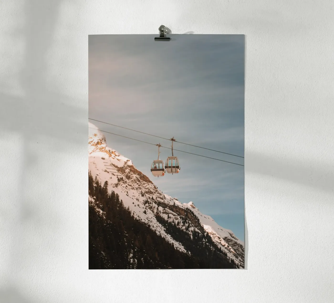 Austrian Winter poster van Journey of Vanessa