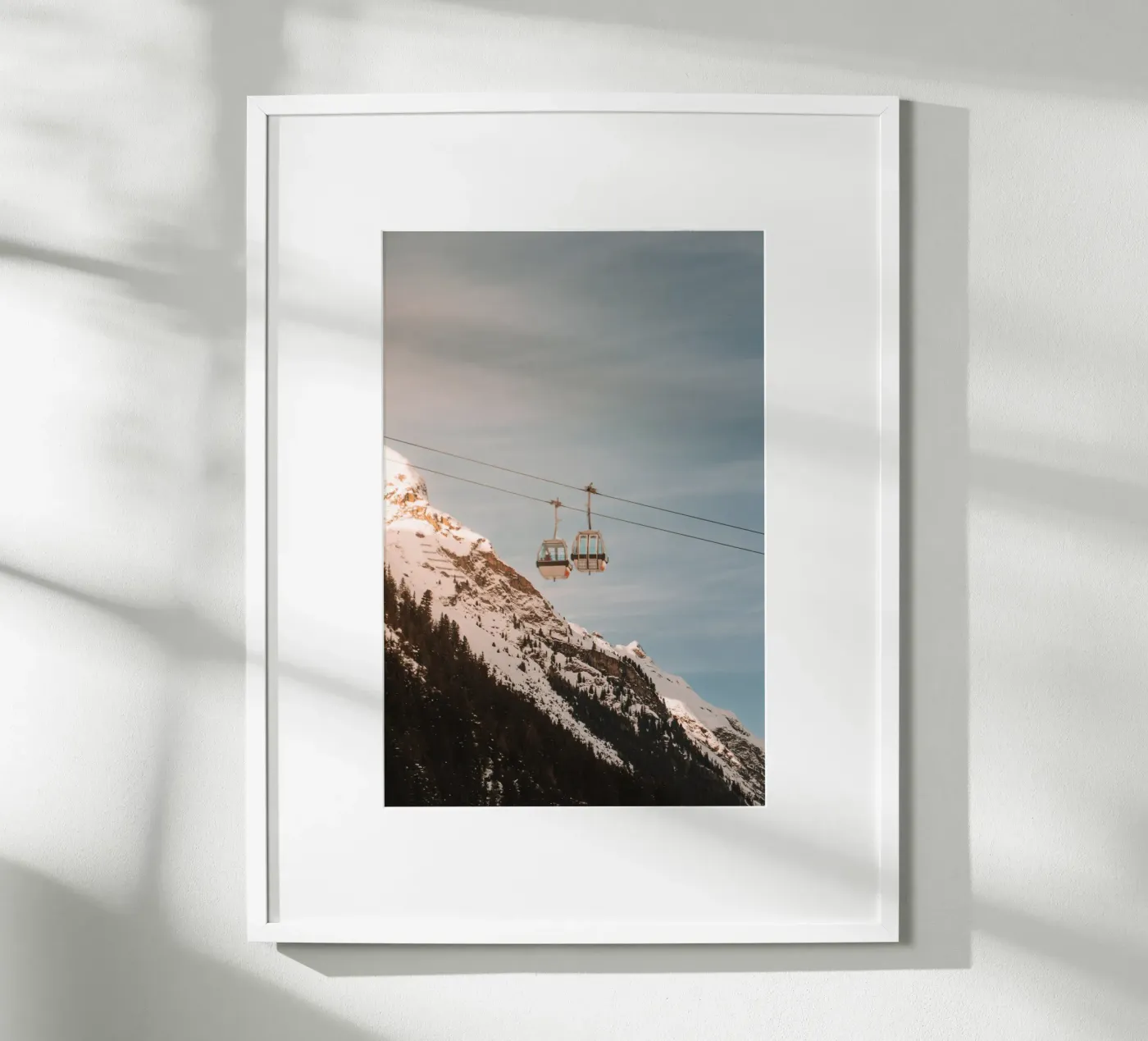 Austrian Winter poster van Journey of Vanessa