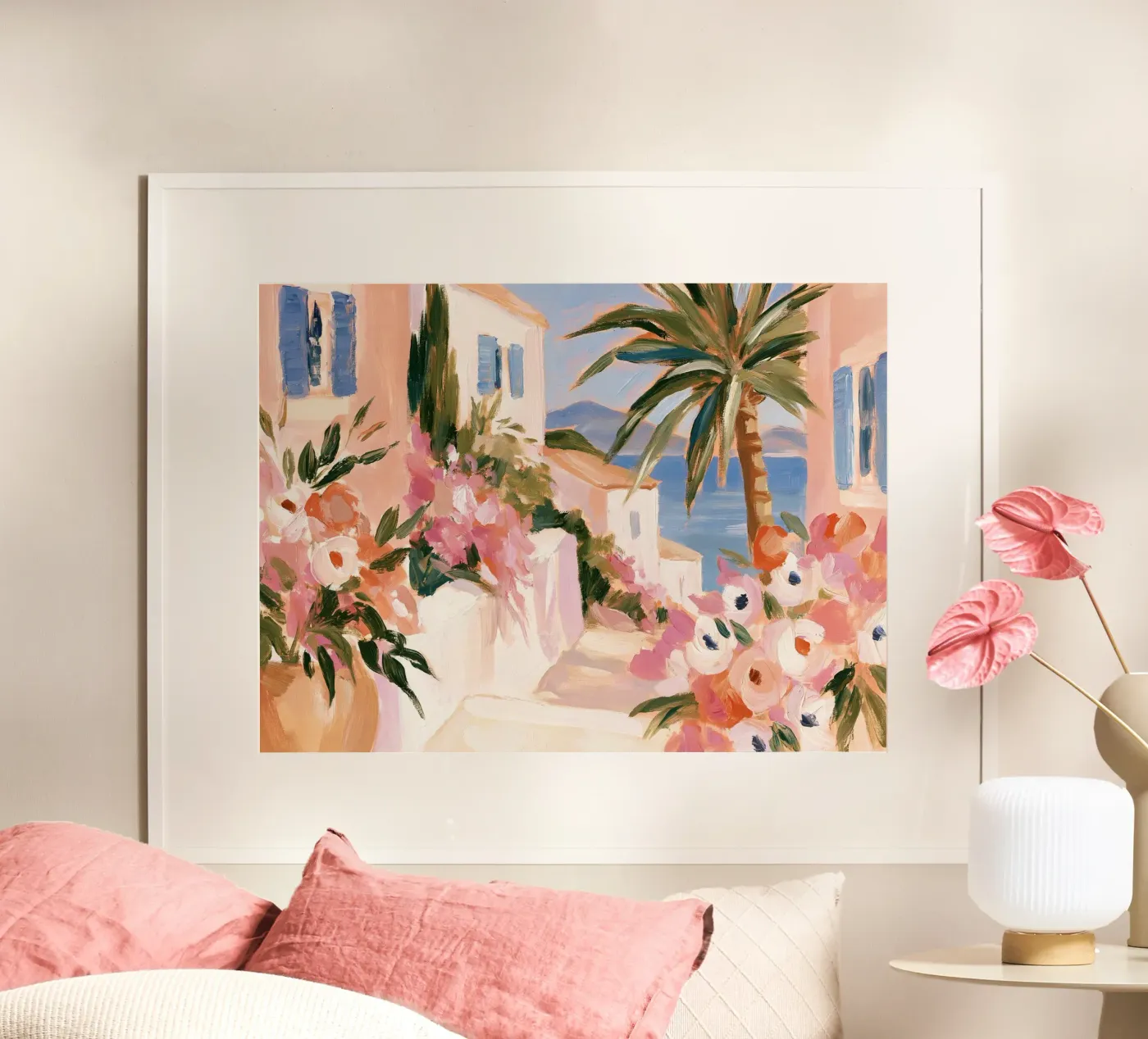 Persiane blu e palma poster da That´s Amore