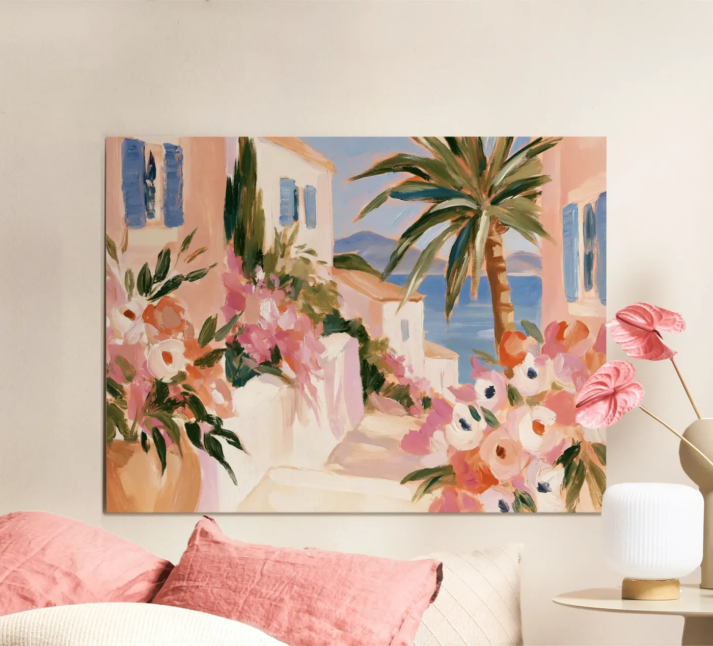 Persiane blu e palma poster da That´s Amore
