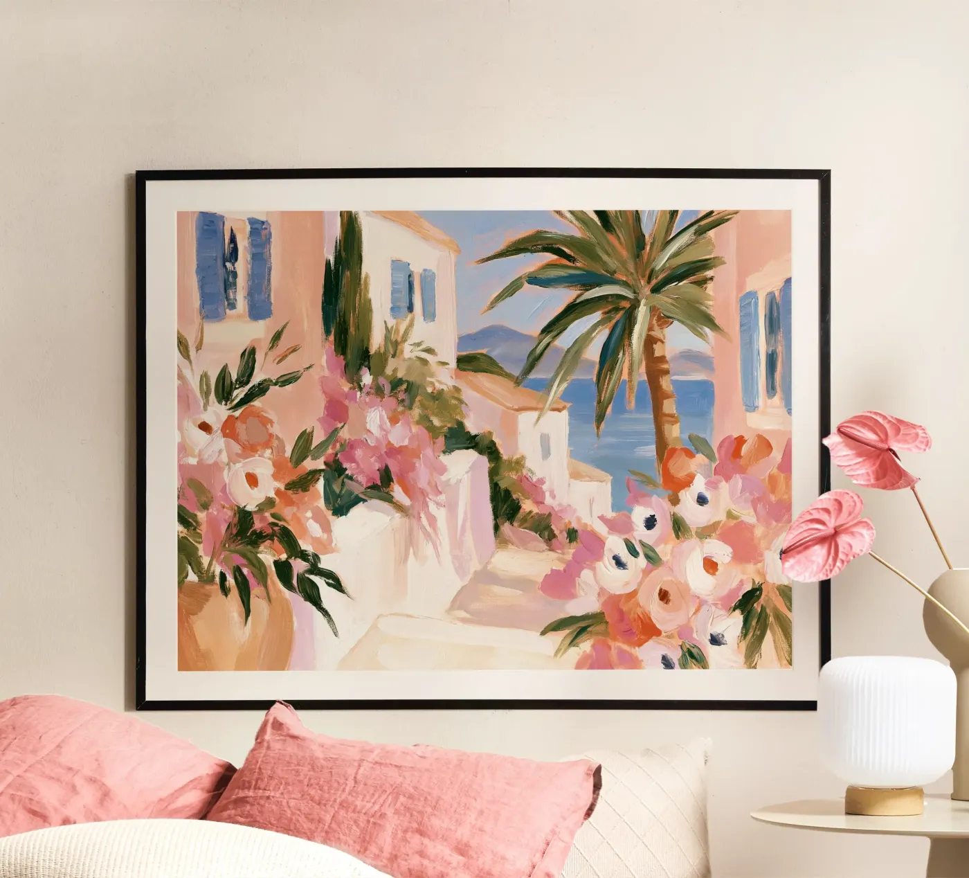 Persiane blu e palma poster da That´s Amore