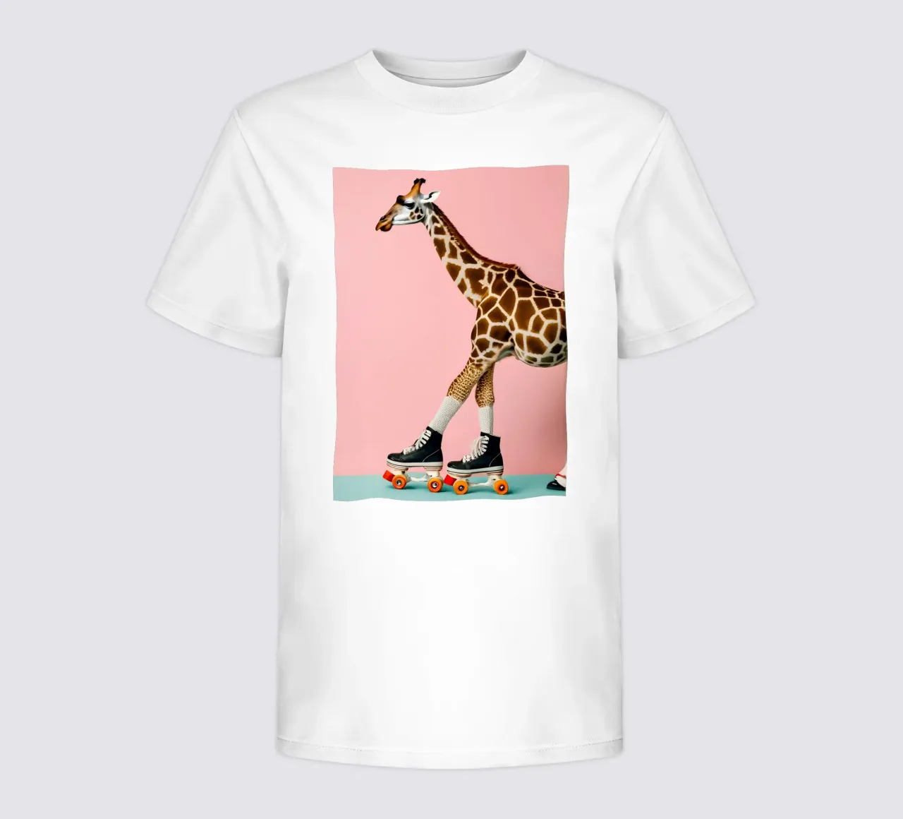 Groovy Giraffe Kinder T-Shirt von Doodle Dreams Art