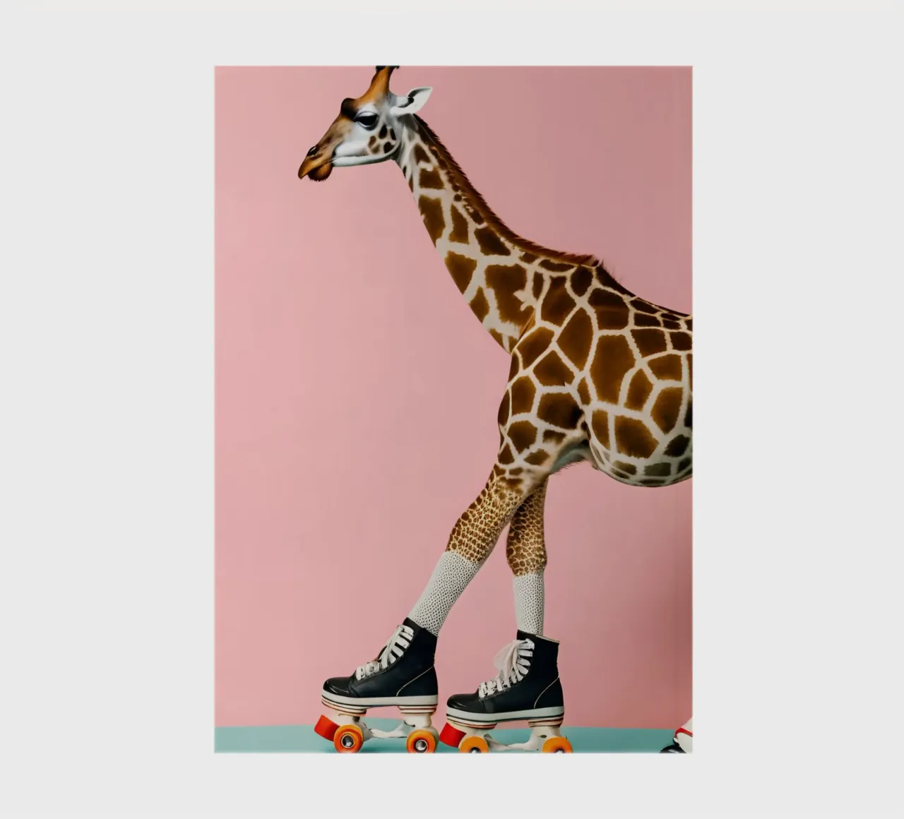 Groovy Giraffe notebook by Doodle Dreams Art
