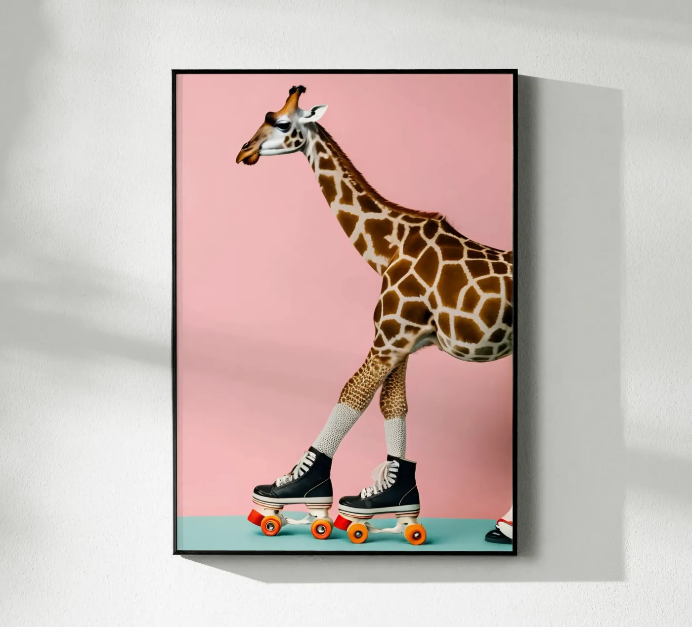 Giraffa vivace plexiglass da Doodle Dreams Art