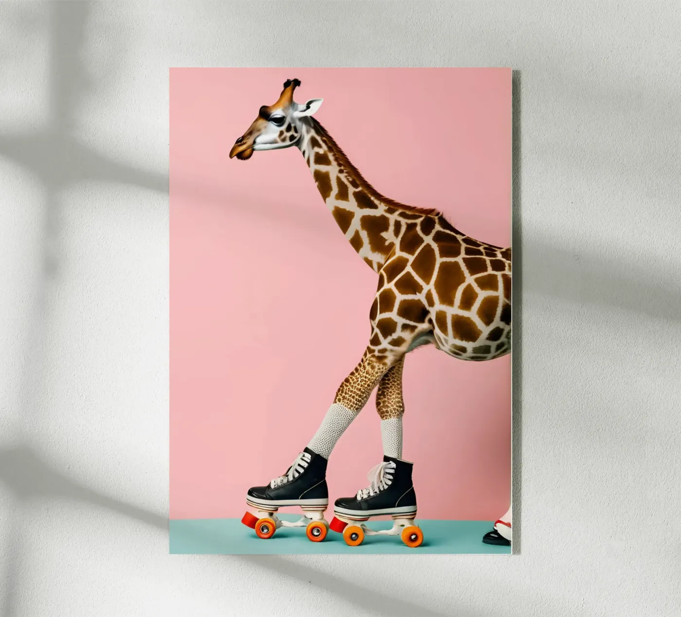 Giraffa vivace plexiglass da Doodle Dreams Art