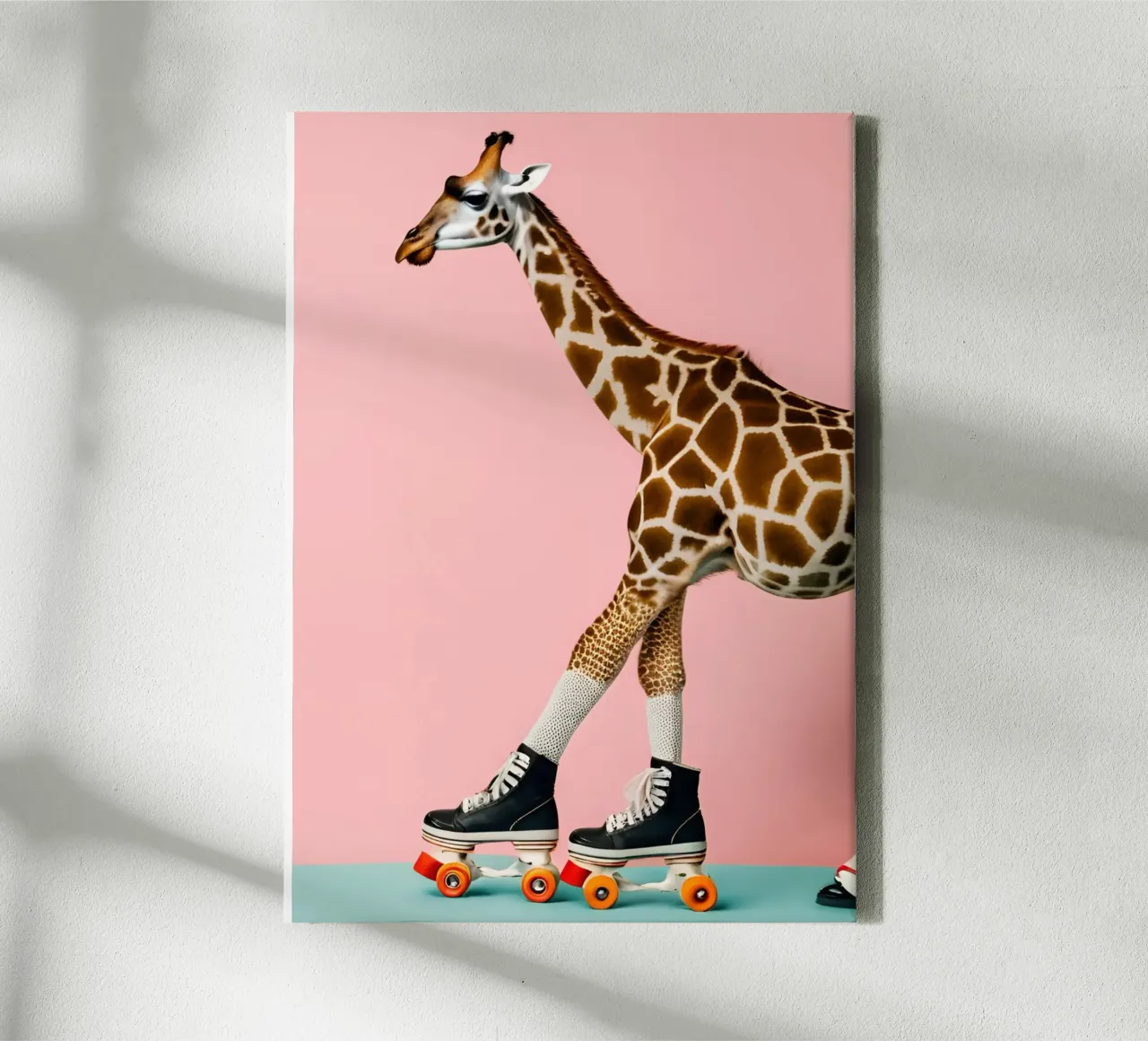 Girafe groovy toile de Doodle Dreams Art