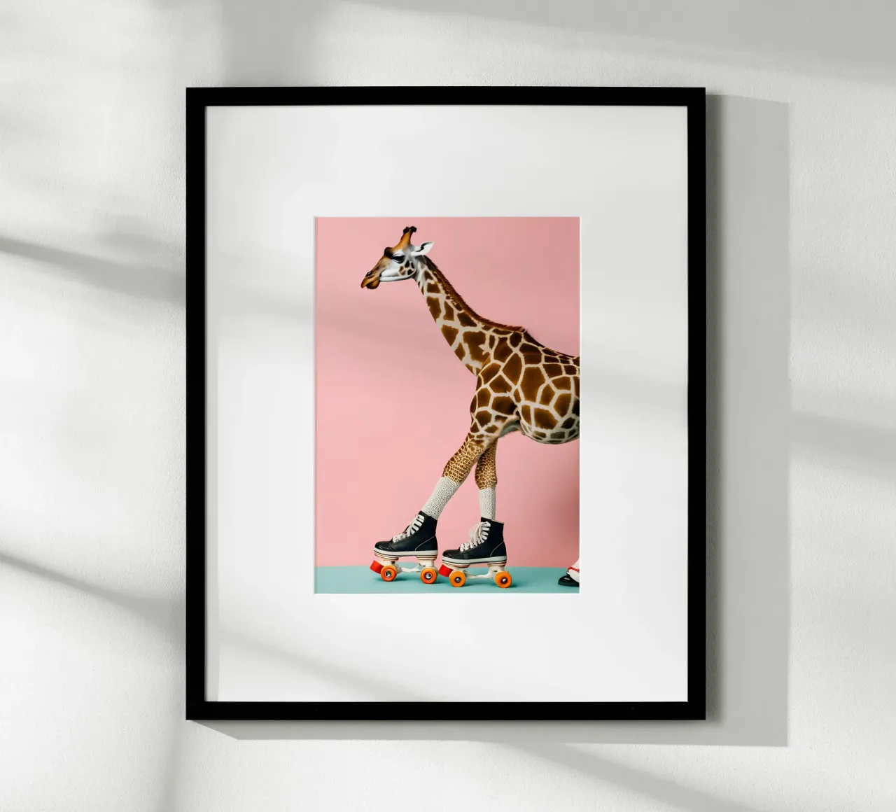 Giraffa vivace carta hahnemühle da Doodle Dreams Art