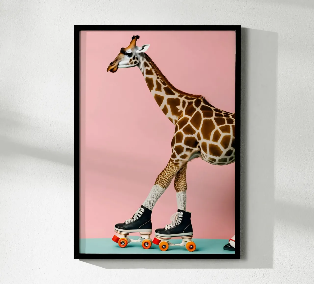 Giraffa vivace carta hahnemühle da Doodle Dreams Art