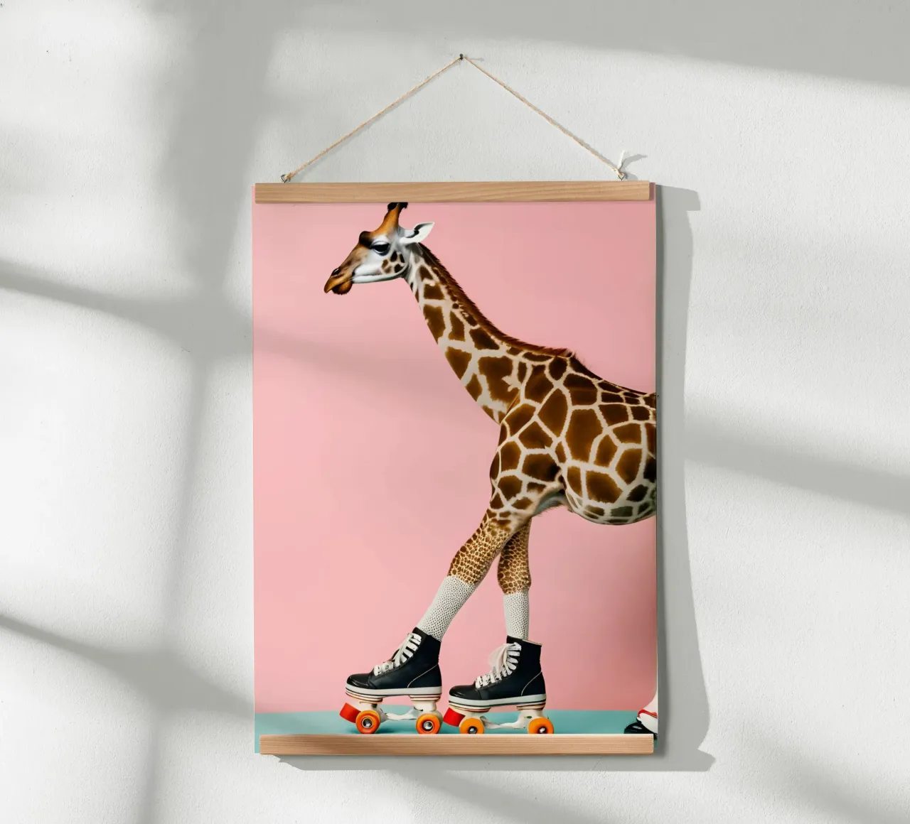 Giraffa vivace carta hahnemühle da Doodle Dreams Art
