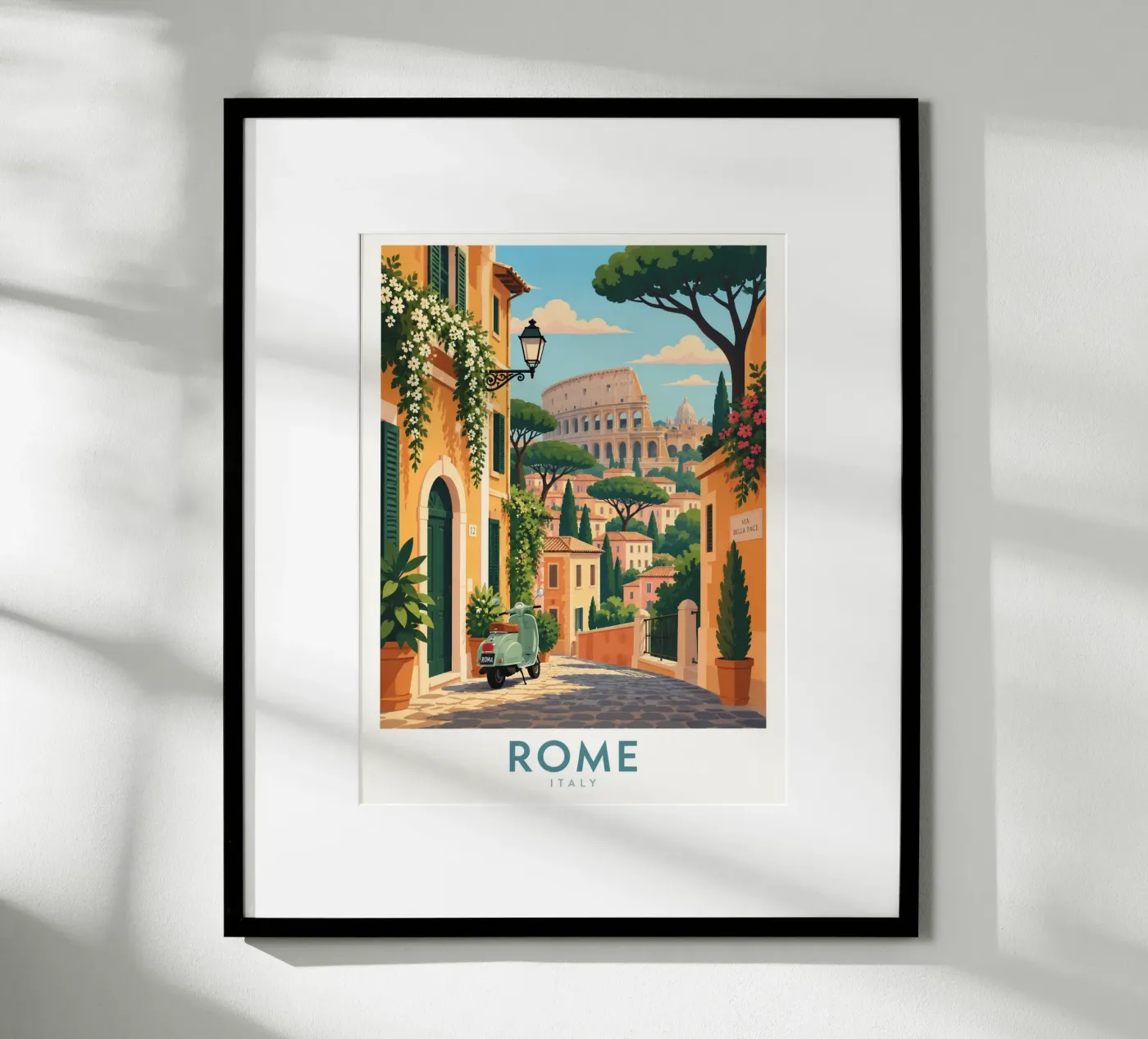 Rom Poster von Travel Atelier