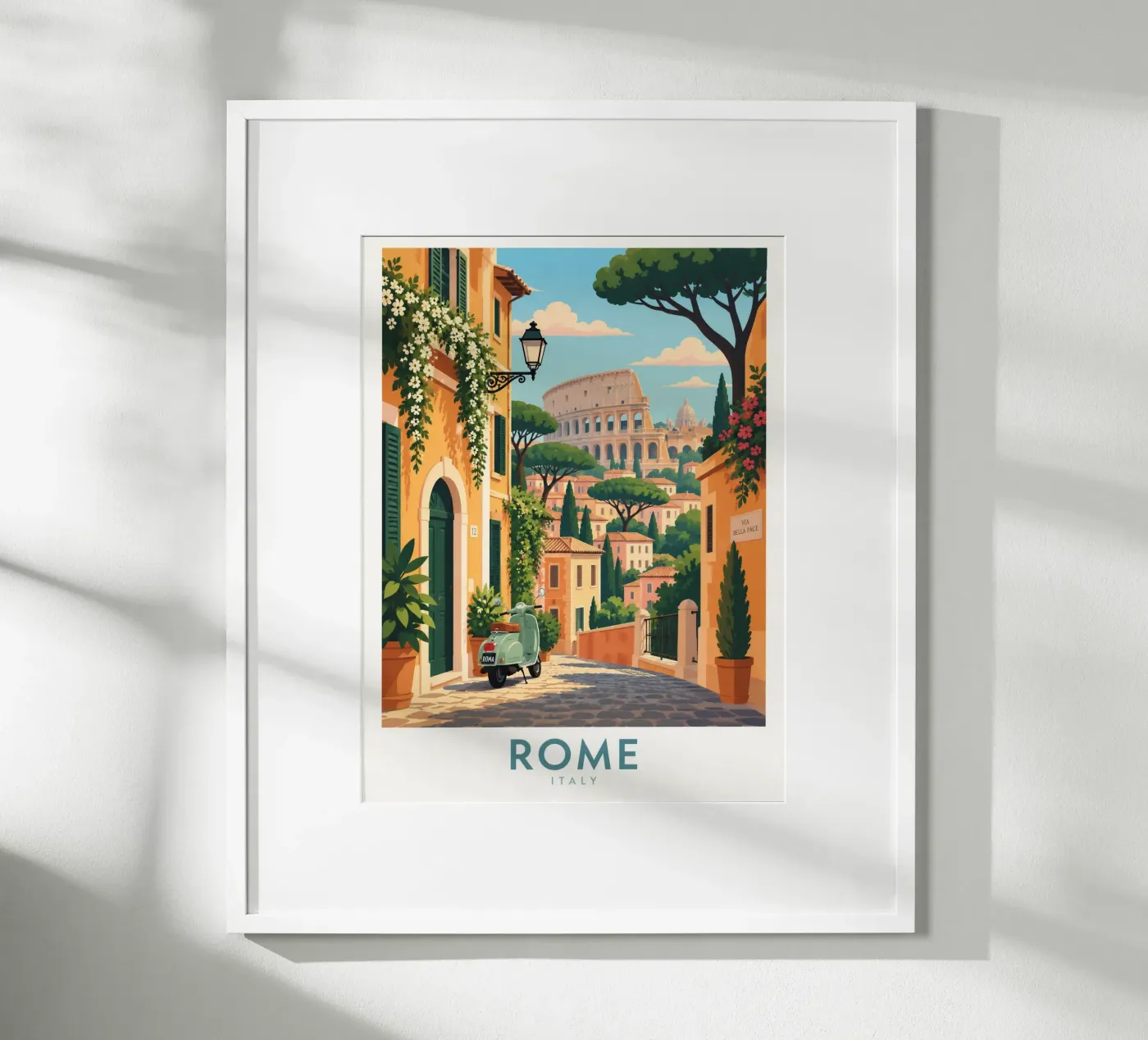 Rom Poster von Travel Atelier
