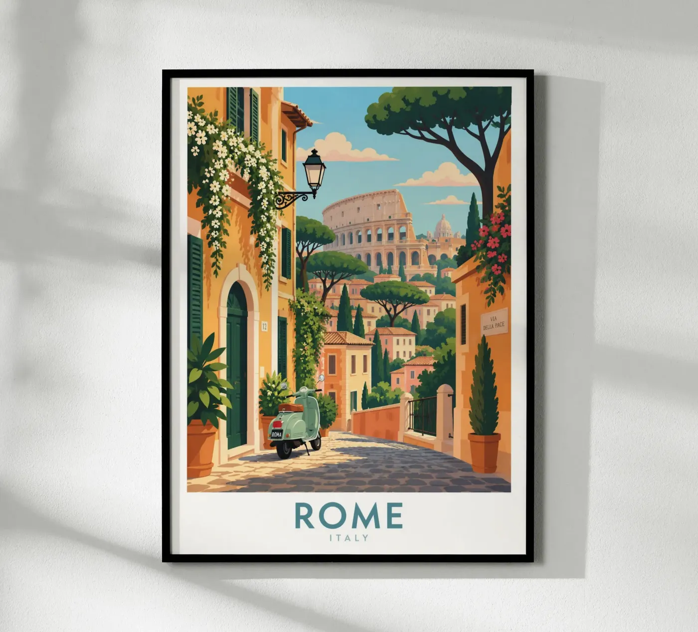 Rom Poster von Travel Atelier