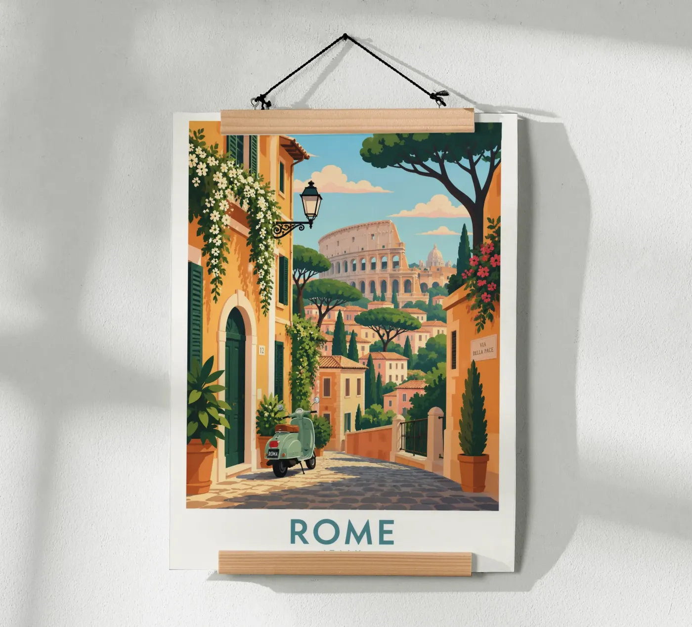 Rom Poster von Travel Atelier