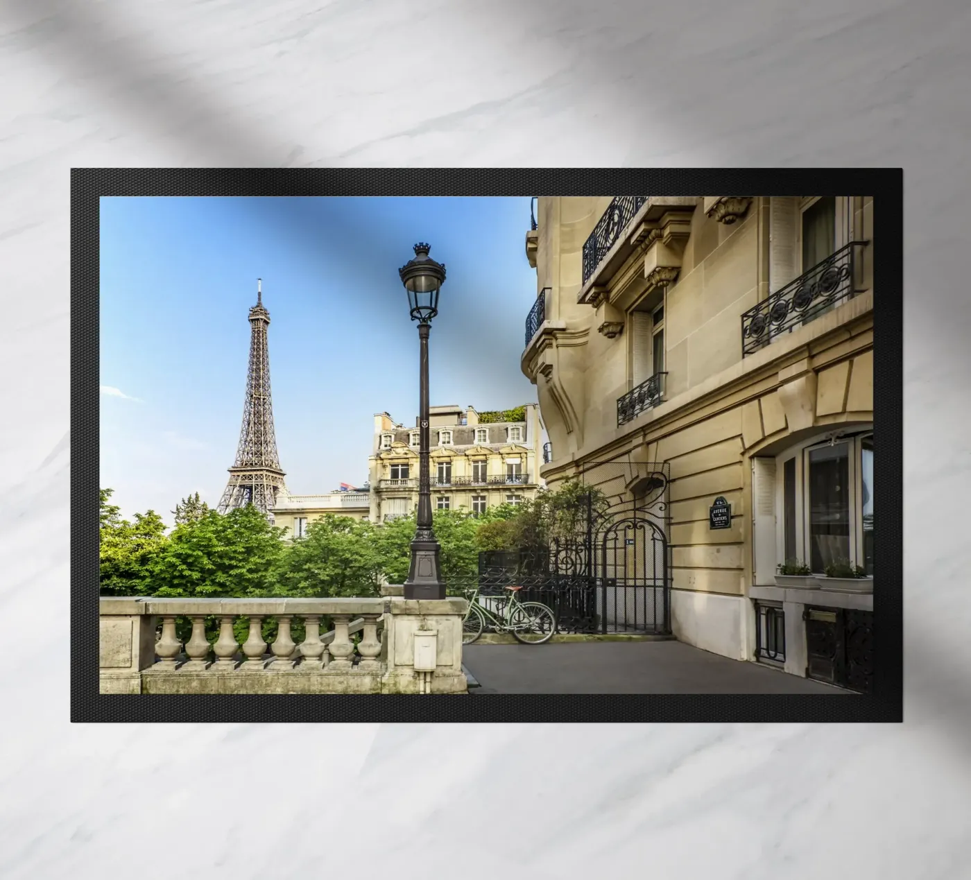 Pariser Charme doormat by Melanie Viola