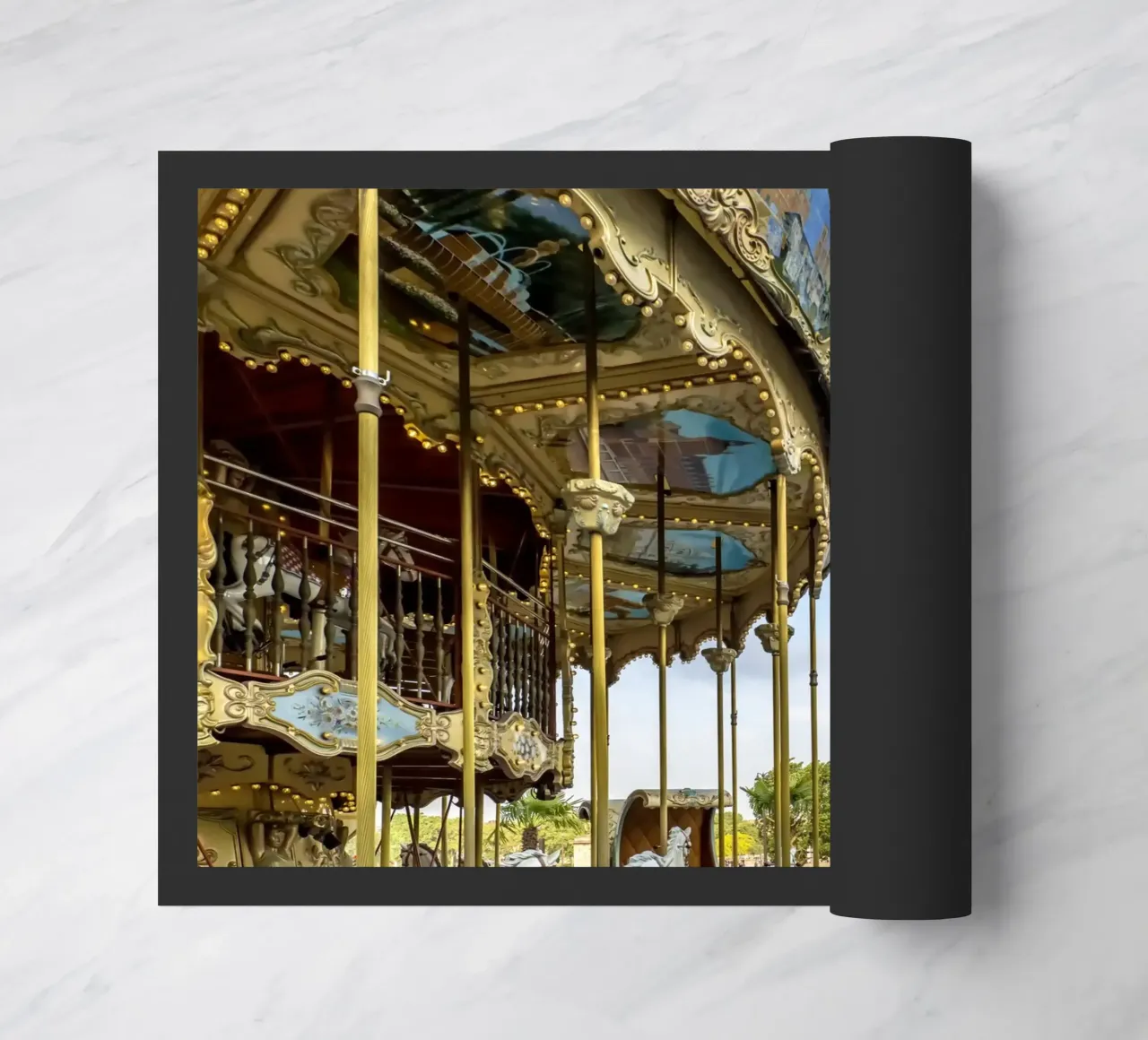 Typical Paris doormat by Melanie Viola