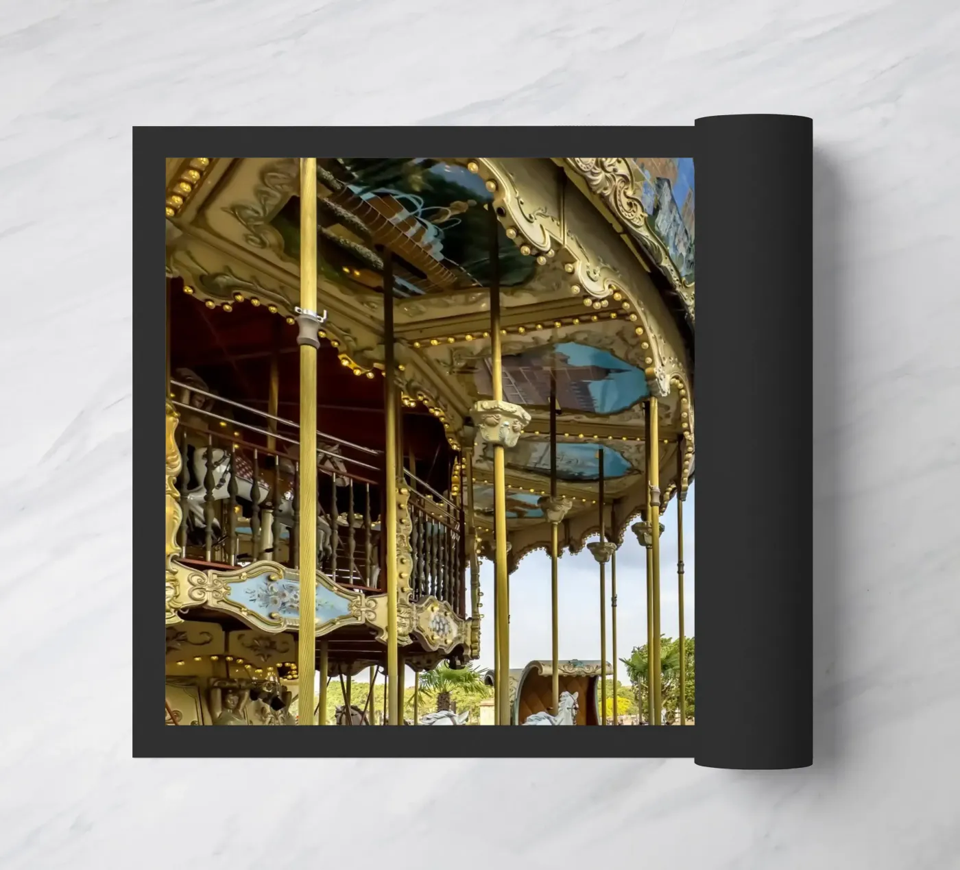 Typical Paris doormat by Melanie Viola