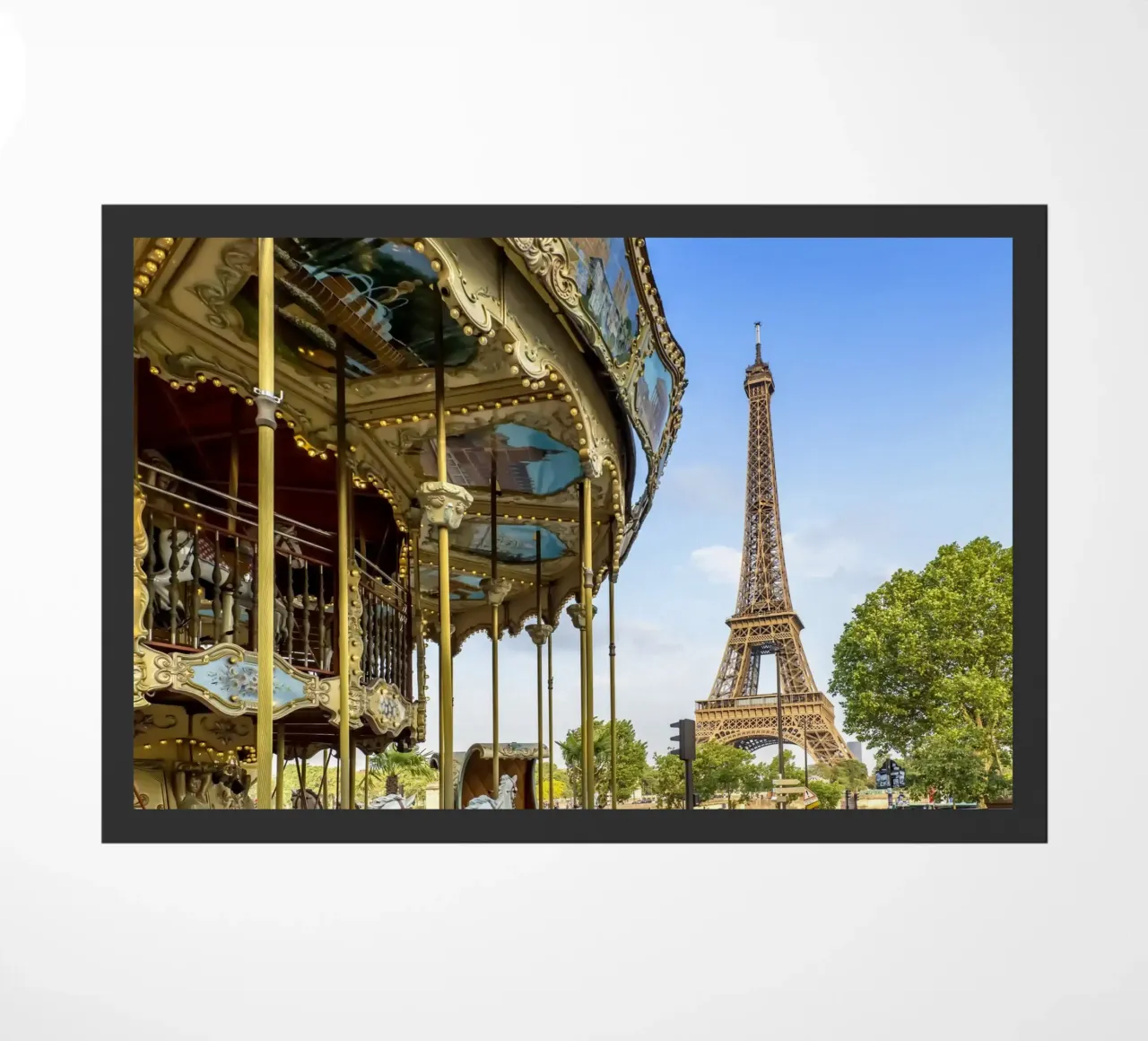 Typical Paris doormat by Melanie Viola