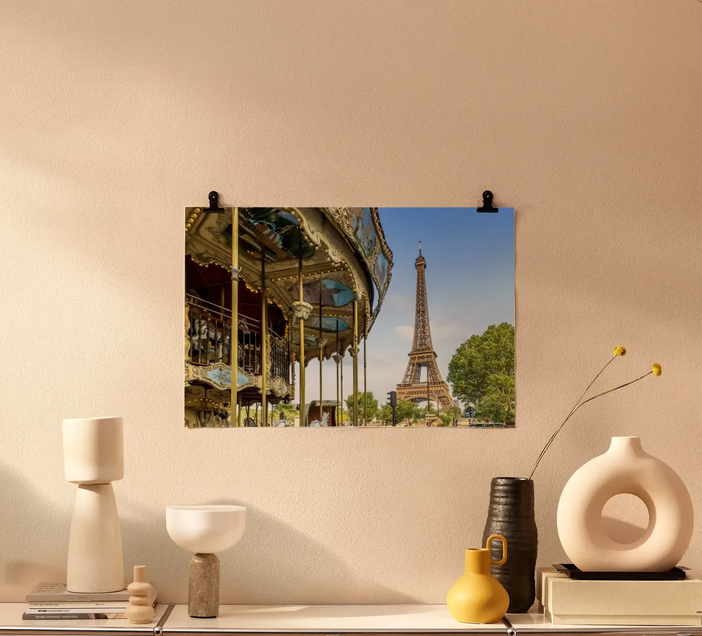 Typical Paris poster by Melanie Viola