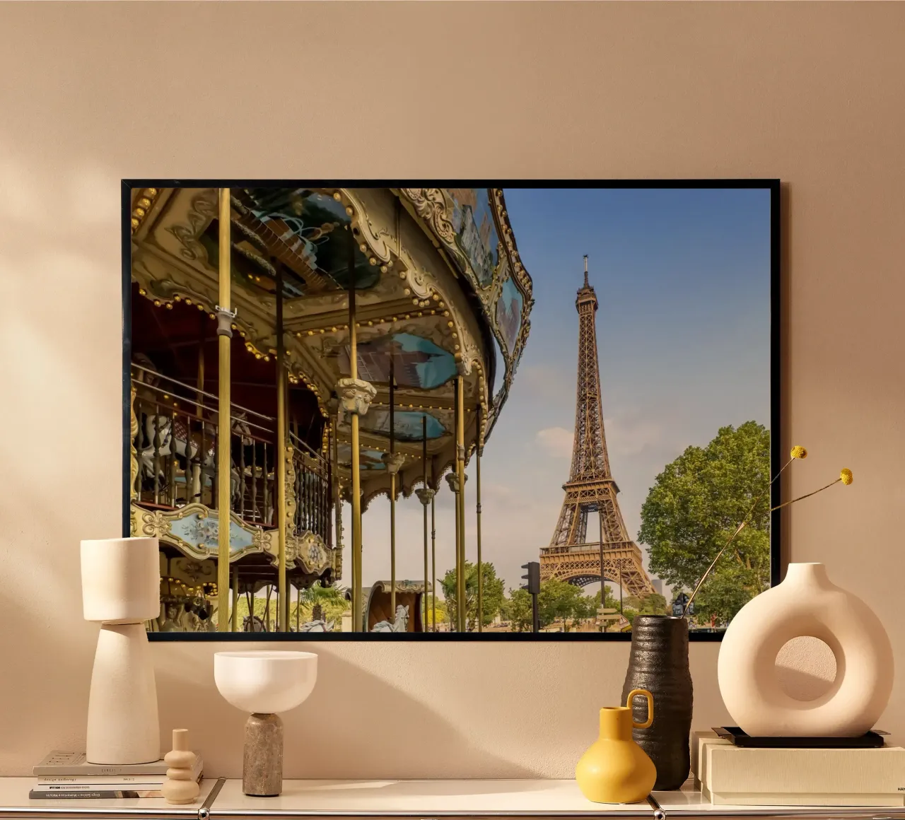 La tipica Parigi poster da Melanie Viola