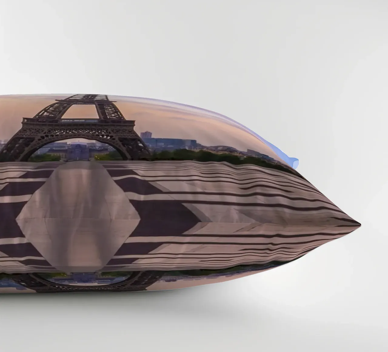 Torre Eiffel all'alba cuscino da Melanie Viola