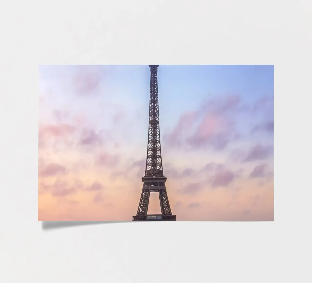 Torre Eiffel all'alba foglio adesivo da Melanie Viola
