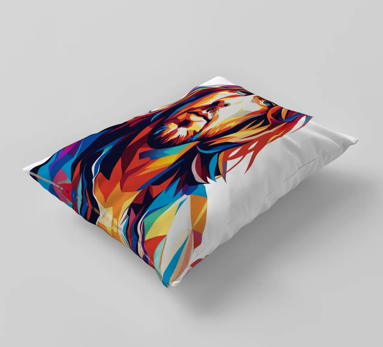 Kurt Cobain Porträt Pop Art Kissen von vectorartnesia