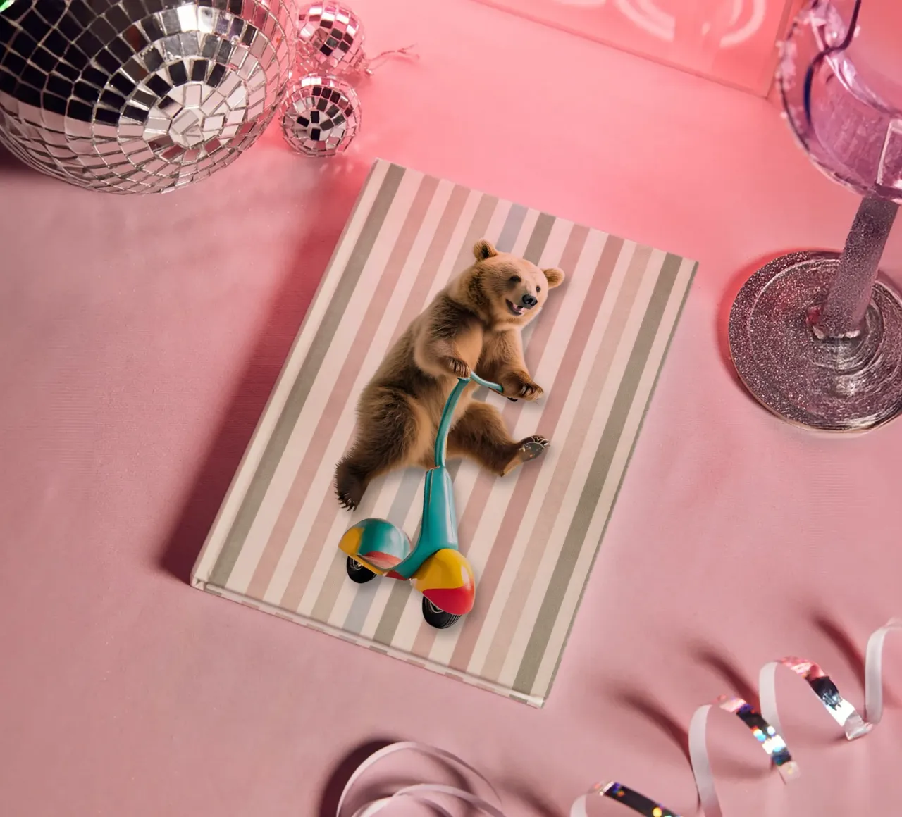 L'orso che cammina diario da Doodle Dreams Art