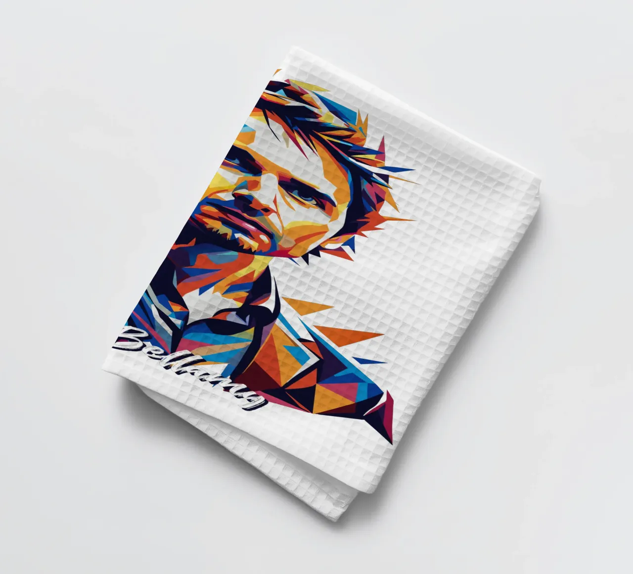 Matt Bellamy Portrait Wpap Pop ARt torchon de vectorartnesia