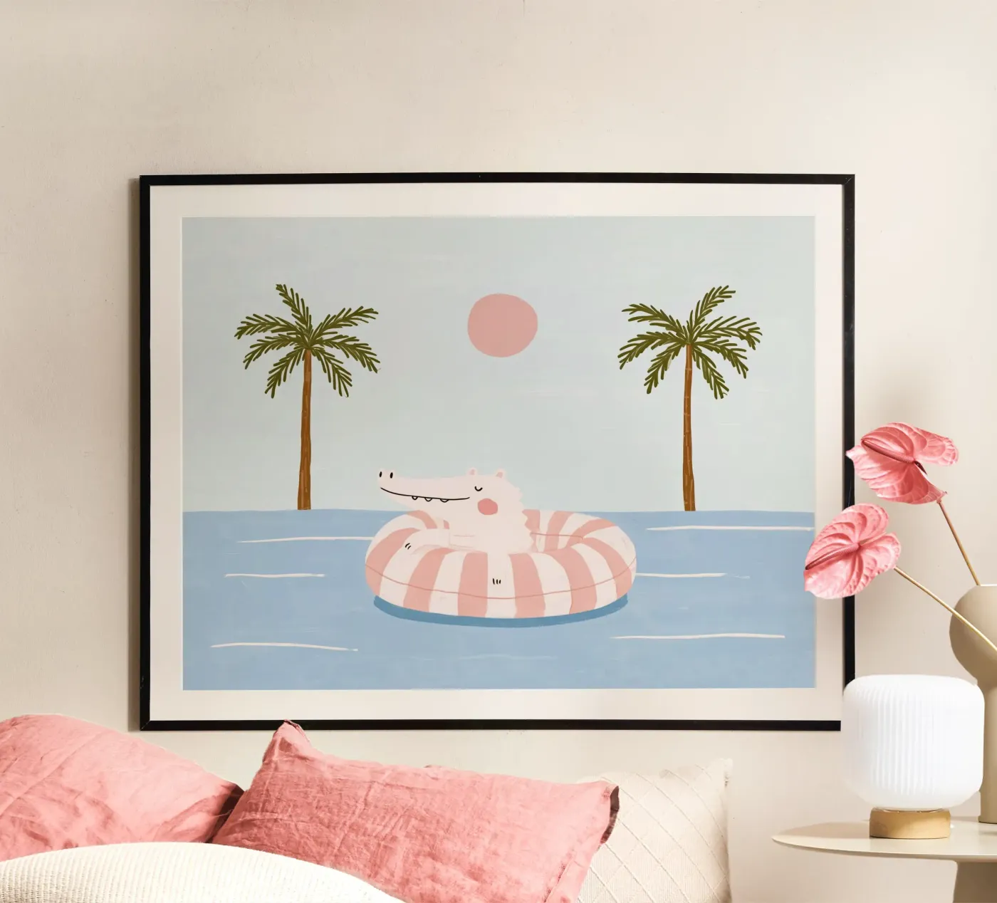 Summer Crocodile poster da Alma